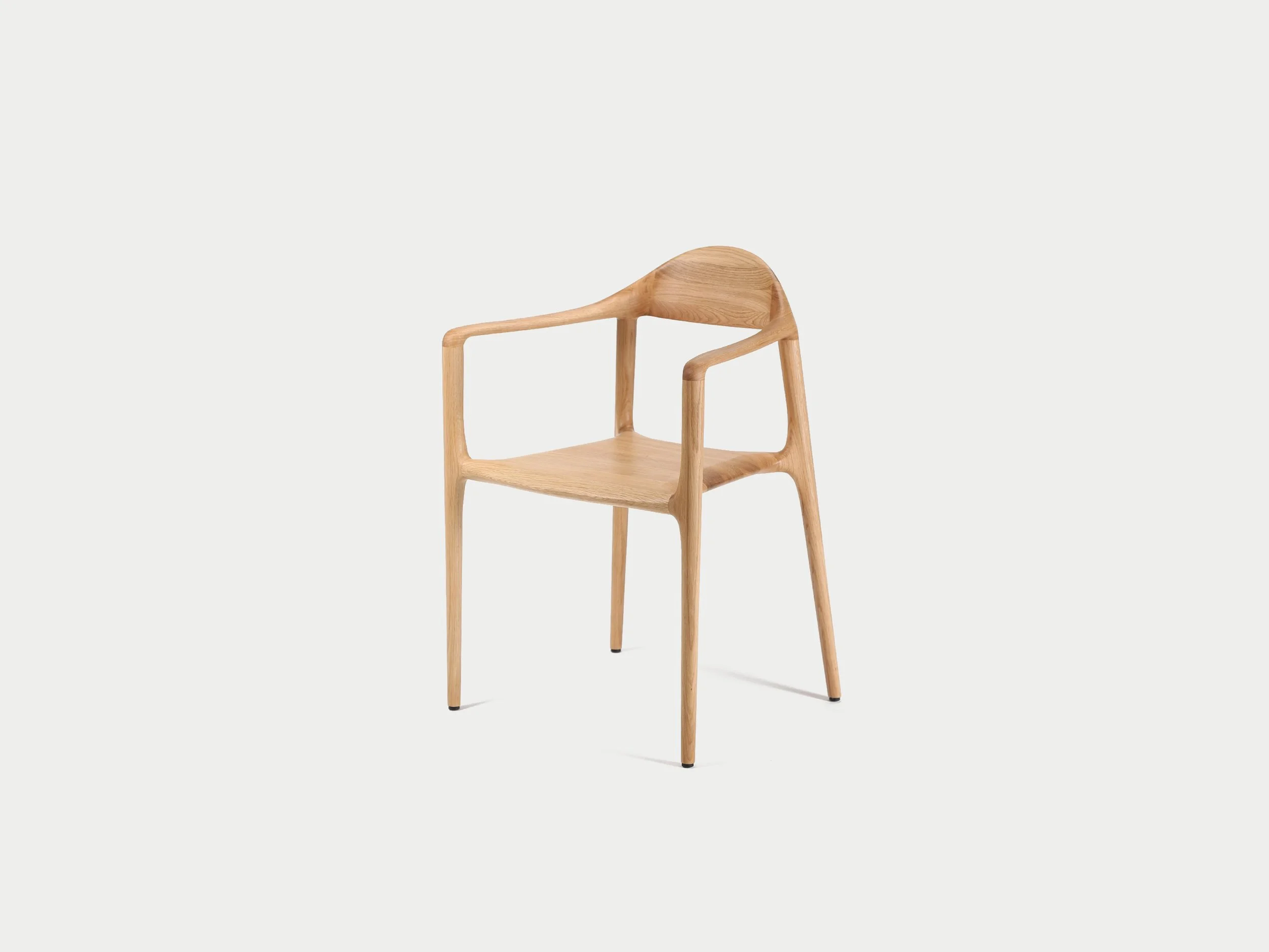 Sagrada Mobello Dining Chair Wooden Seat Oak.jpg