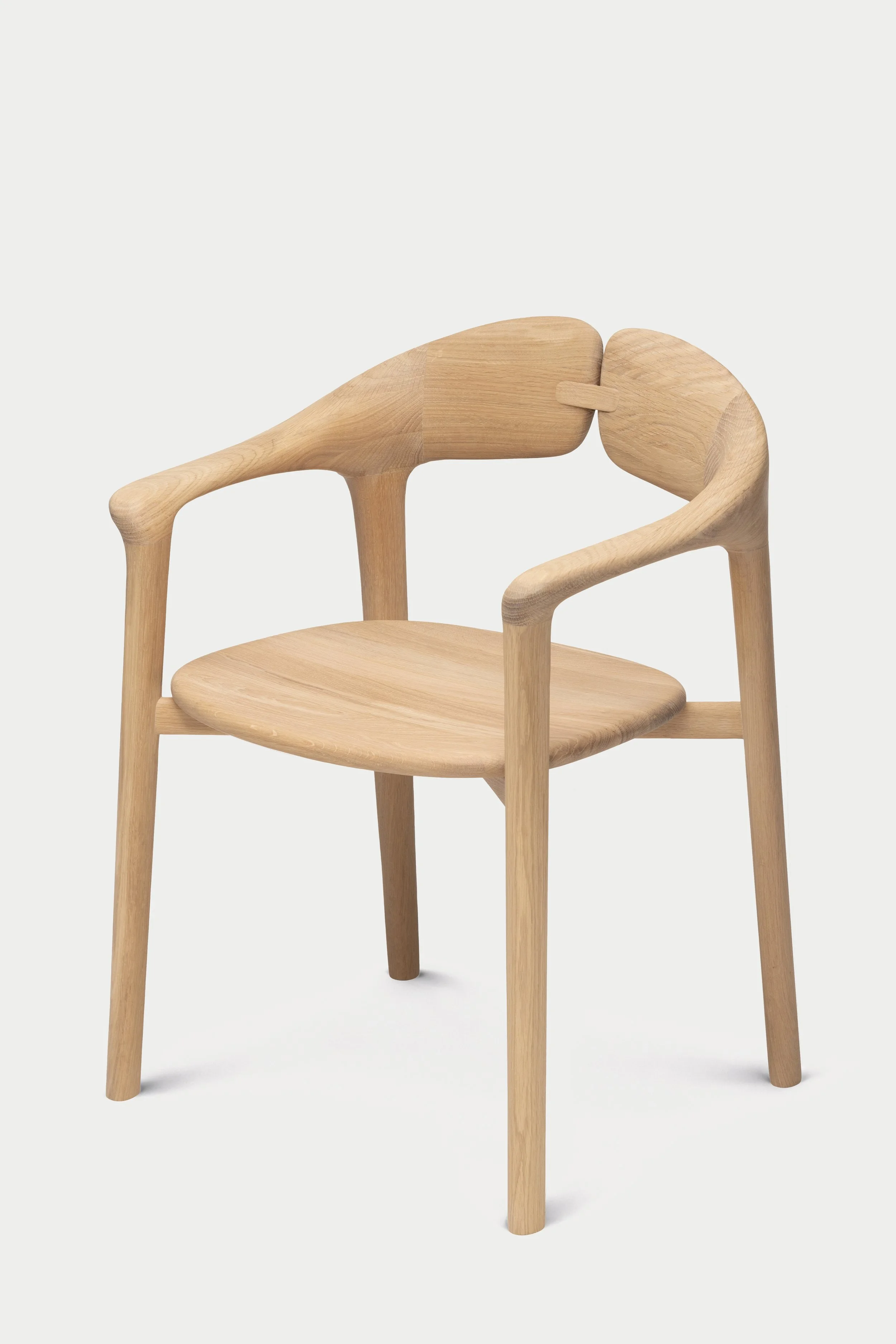 WOAK / Lepida / Eetkamerstoel met Armleuning