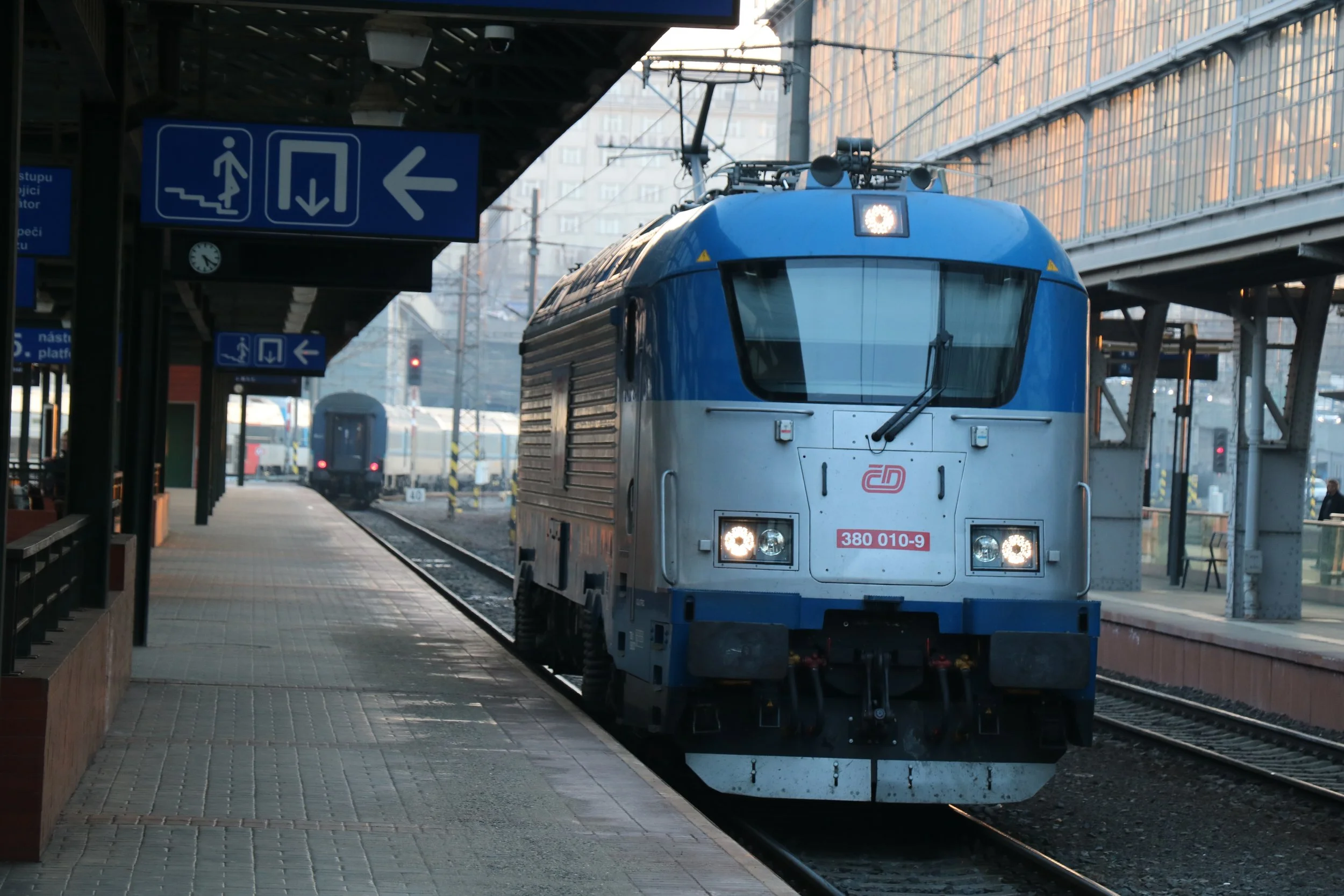 CD Class 380 -   - Prague Main Station (Praha Hlavní Nádraží)