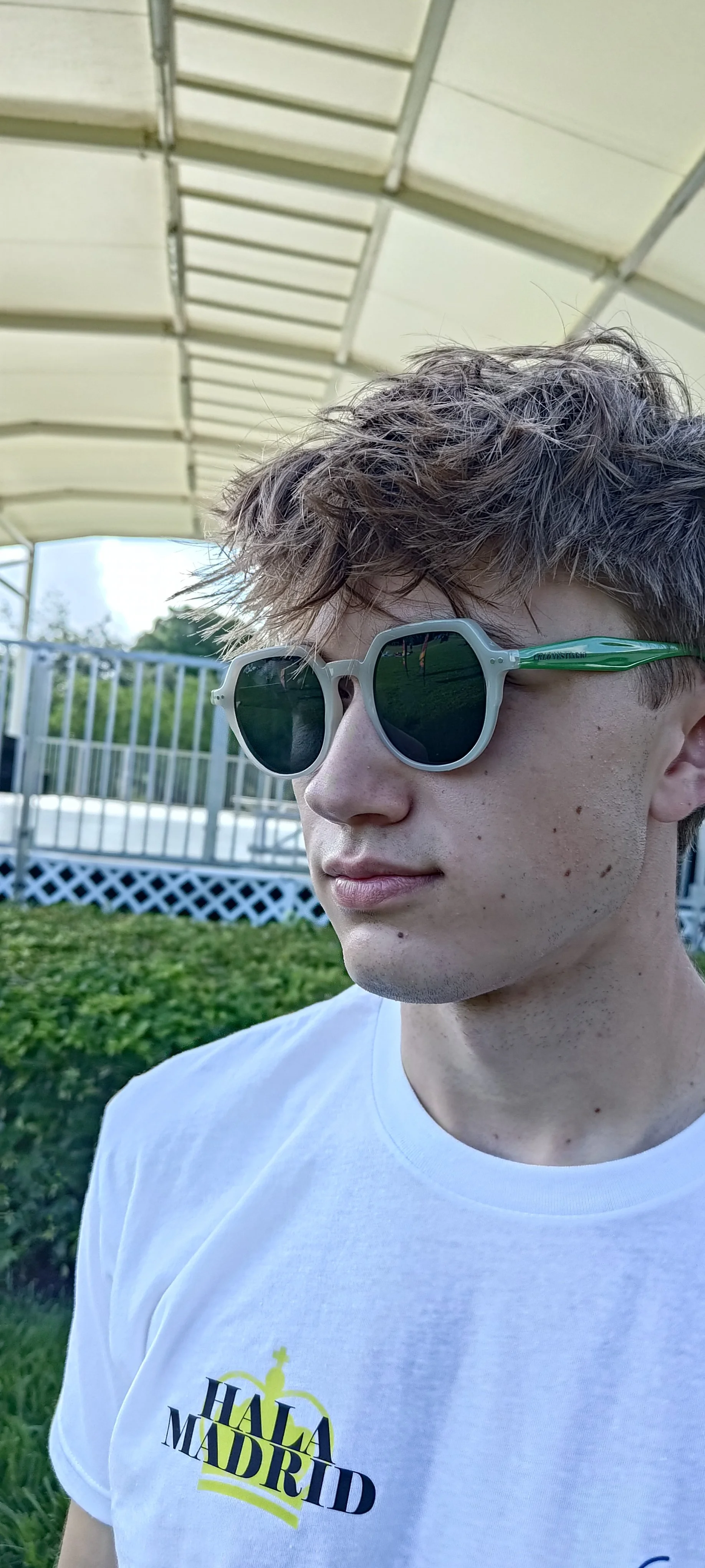CRLO VESTIARIO signature shades GREY/GREEN