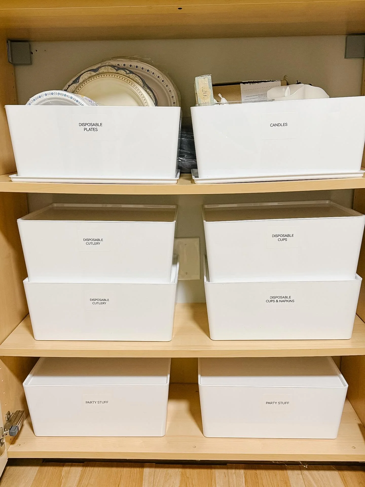 ✨ 12 Days of Project Reveals &ndash; Day 5 ✨ 
 Out of sight doesn&rsquo;t have to mean out of control.

These basement storage spaces are now fully optimized for function, flow, and easy access. Every bin has a home&mdash;and every home makes sense.