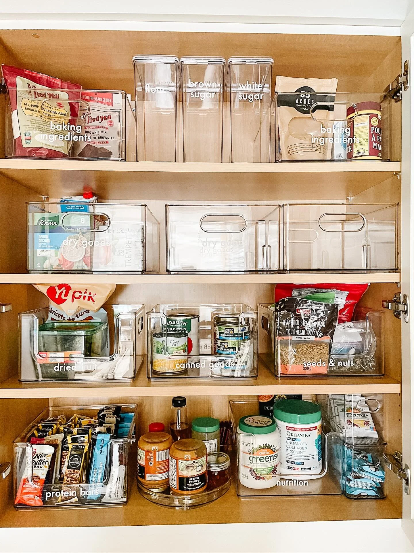 ✨ 12 Days of Project Reveals &ndash; Day 11 ✨  More pantry makeover magic. From cluttered to calm, this kitchen pantry is now functional, easy to maintain, and designed for real life. Clear zones, labeled bins, and stress-free mornings ahead 🙌