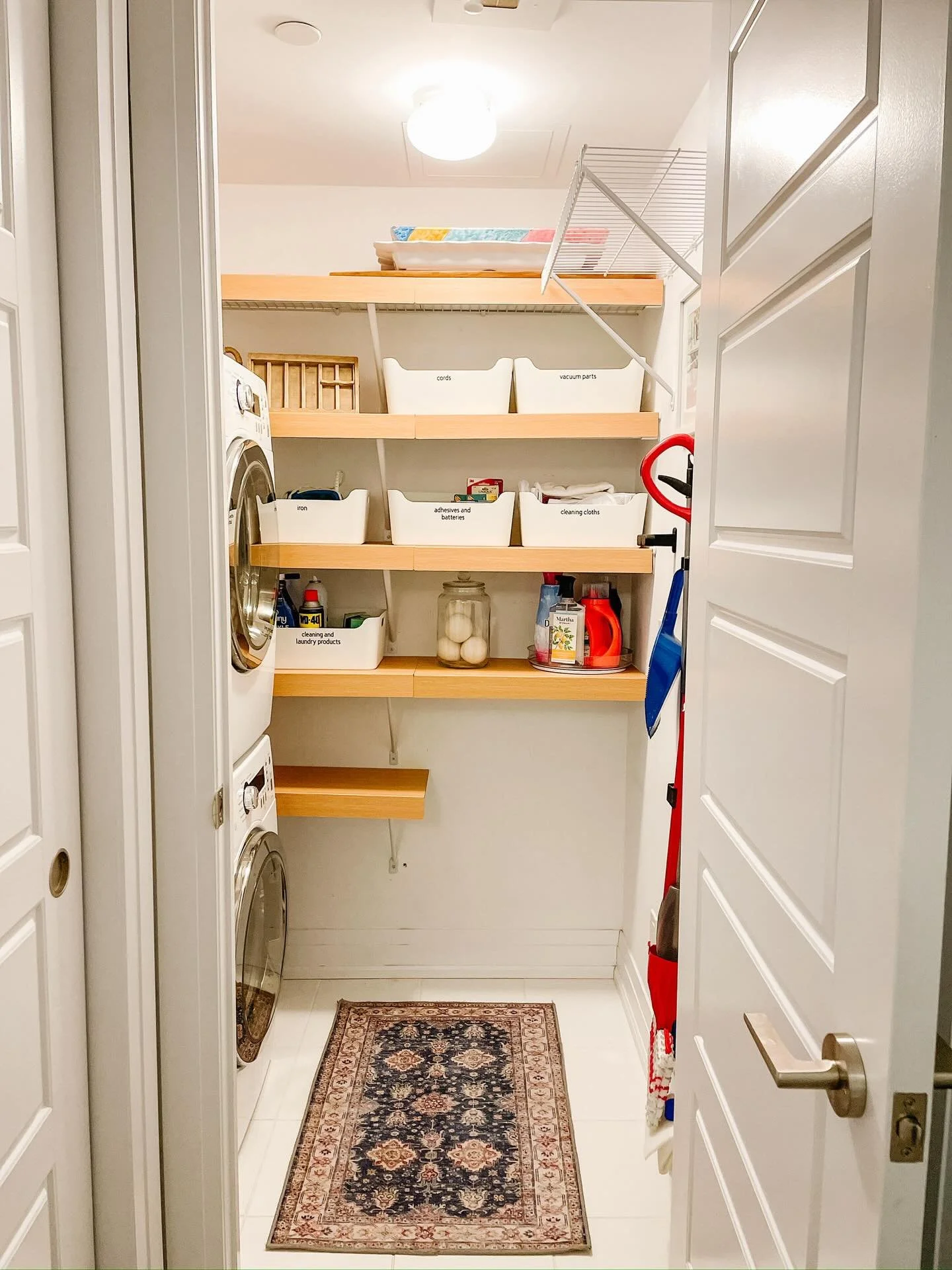 Proof that even the smallest spaces deserve big solutions. 

What was once an overcrowded, underutilized condo laundry room is now a thoughtfully designed space that feels calm, intentional, and highly functional.

We introduced cohesive containers a