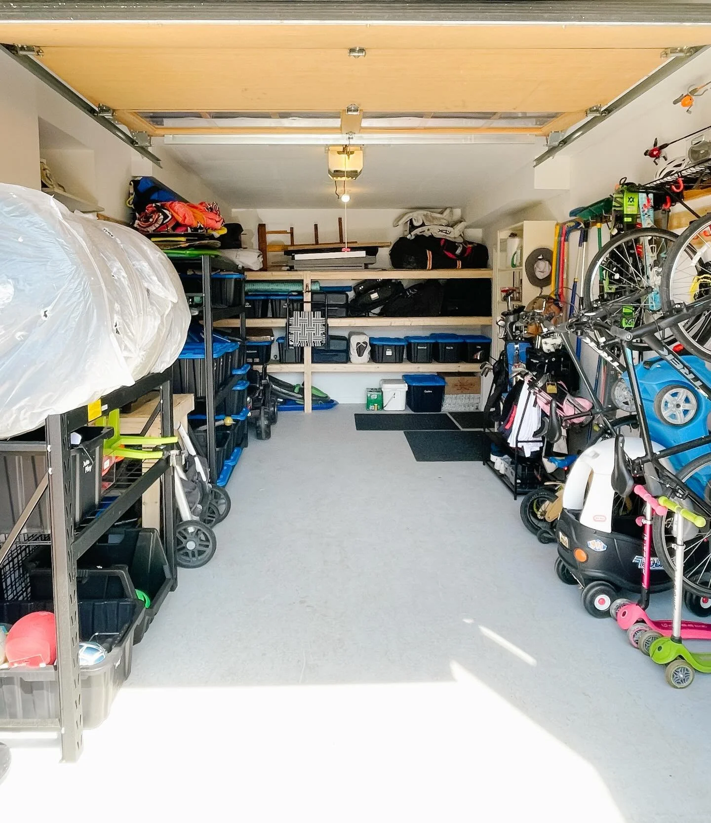 We recently tackled this garage to get it ready for the warmer weather, and the transformation is a total game-changer.

When a family has active kids and a love for the outdoors, the garage often becomes a &ldquo;catch-all.&rdquo; 

By zones and max