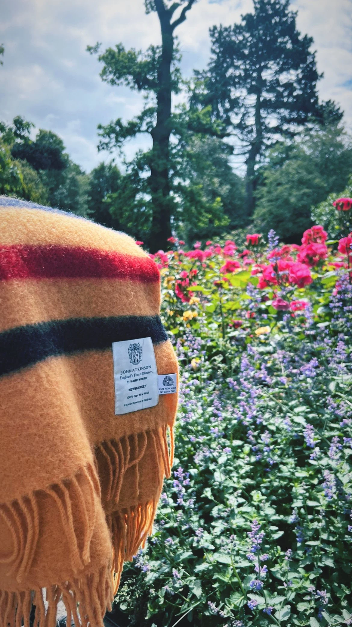 Pure New Wool Throw - The Newmarket