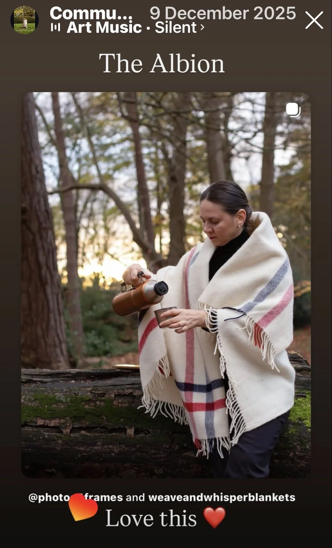 The Albion as worn by @photosforframes