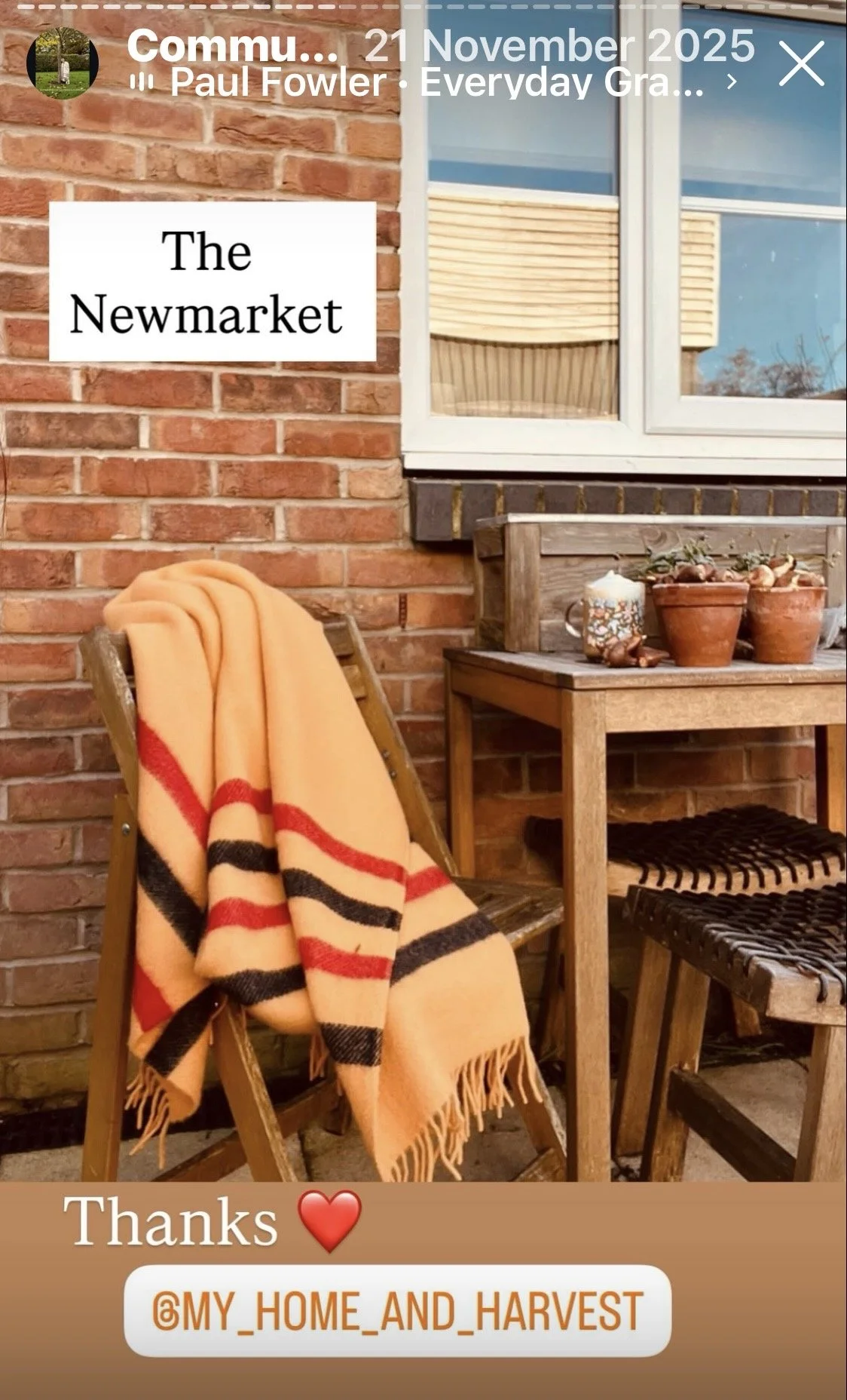The Newmarket by @myhomeandharvest
