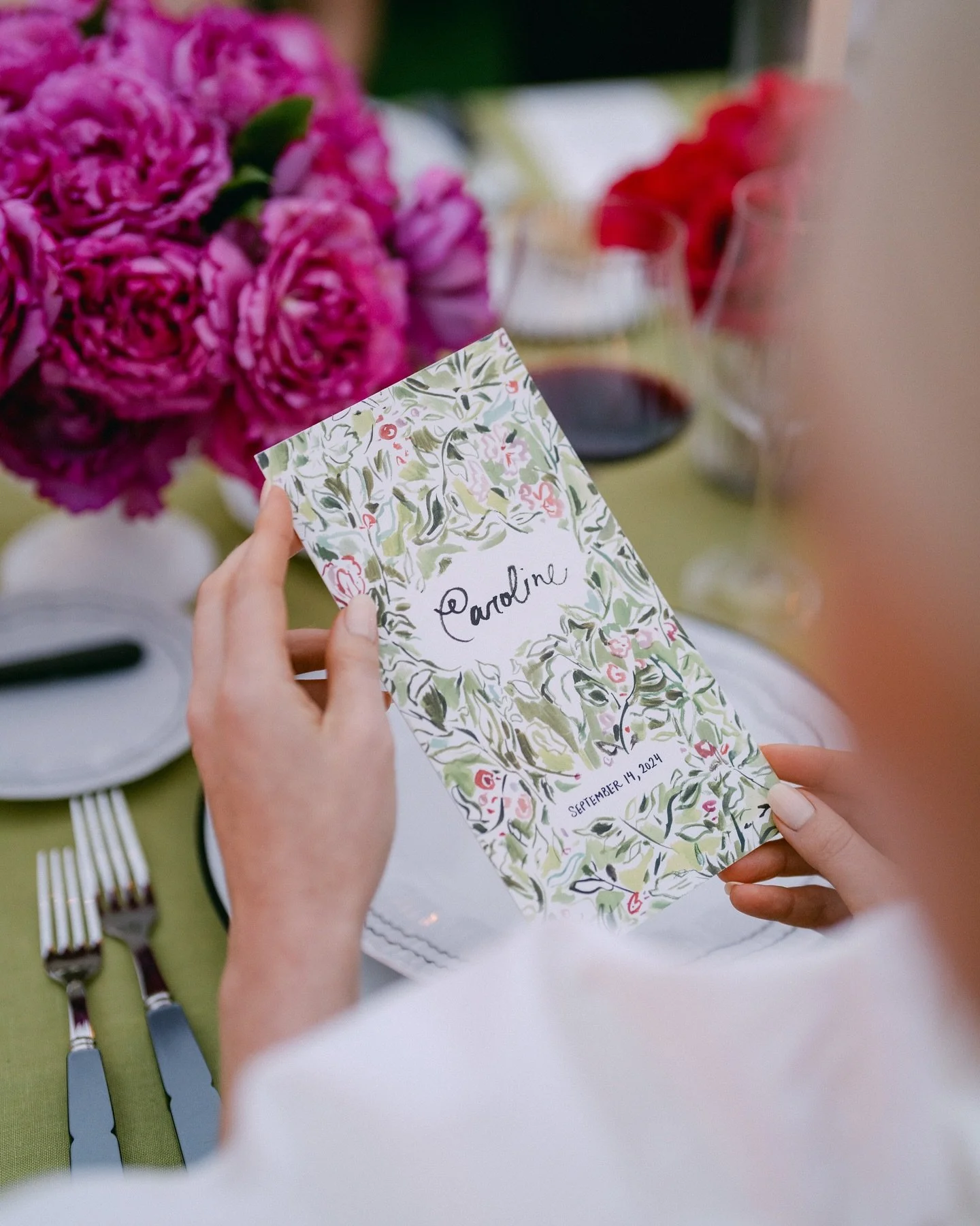 In all of our weddings every element is curated with intention.  Custom paper design and printing with charm, texture, and personalized detail ensure your wedding feels not only cohesive, but truly one-of-a-kind.

For Caroline &amp; Peter&rsquo;s San