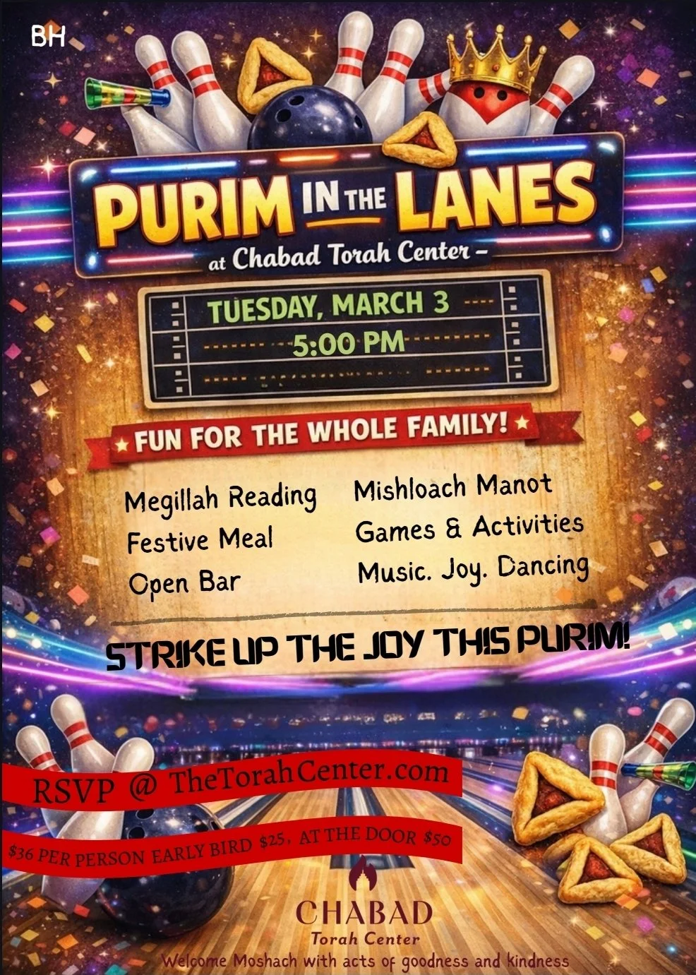 Purim in The Lanes