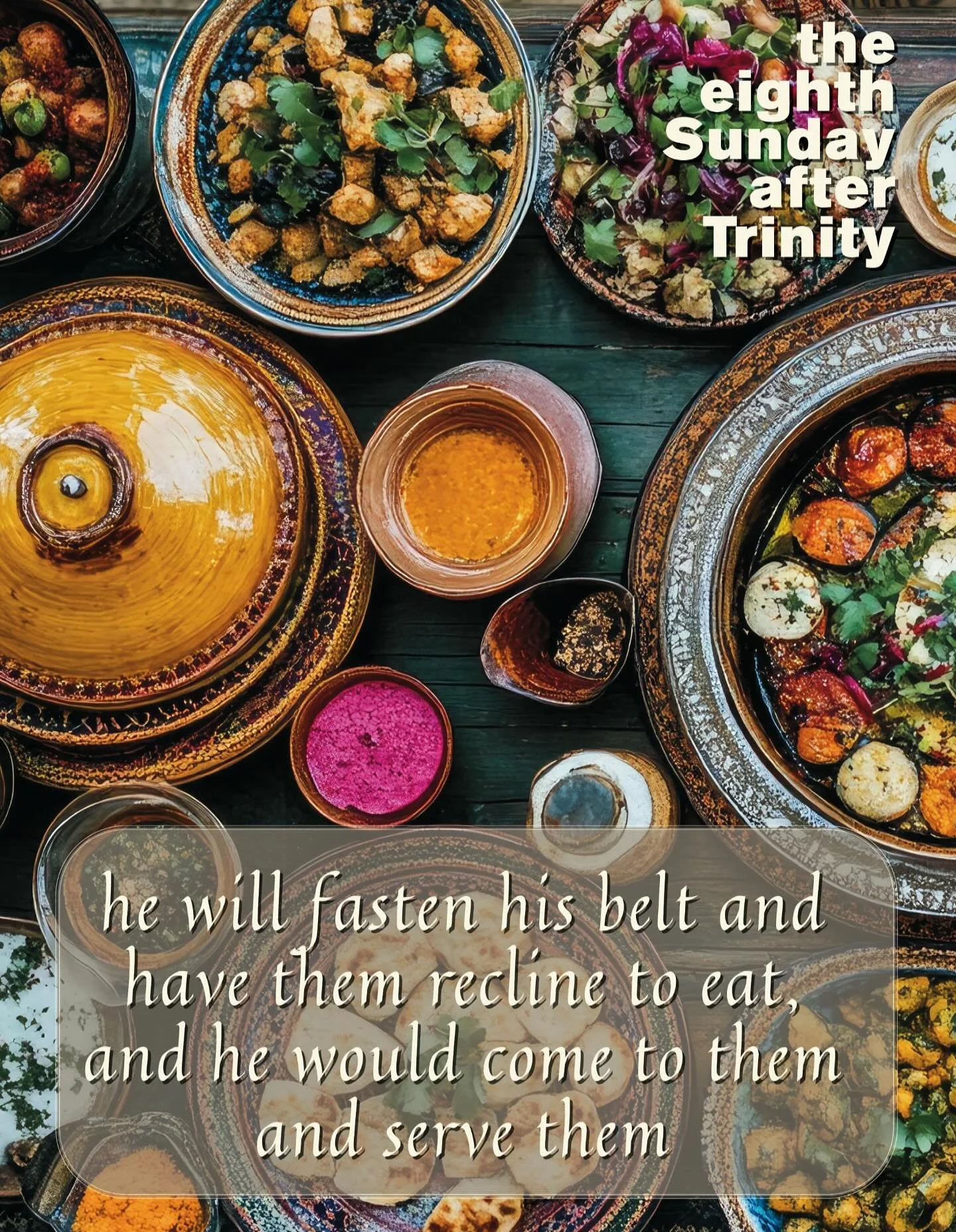 This Sunday&rsquo;s Gospel tells a strange story, of a master who knocks on his own door and serves his servants supper.

It&rsquo;s a parable that feels a little upside-down, and maybe that&rsquo;s the point. Because Jesus often turns our assumption