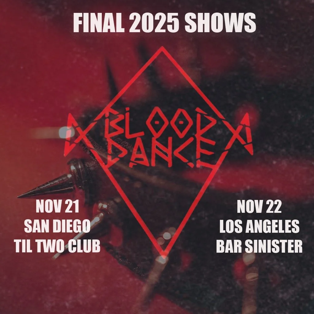 2025 has been a wild ride for more than one reason. We put out an album, rode toured across the US. Played in on oe Mexico City's most emblematic stages, met thousands of great people! We're ending the year with a bang in California. 

If you are in 