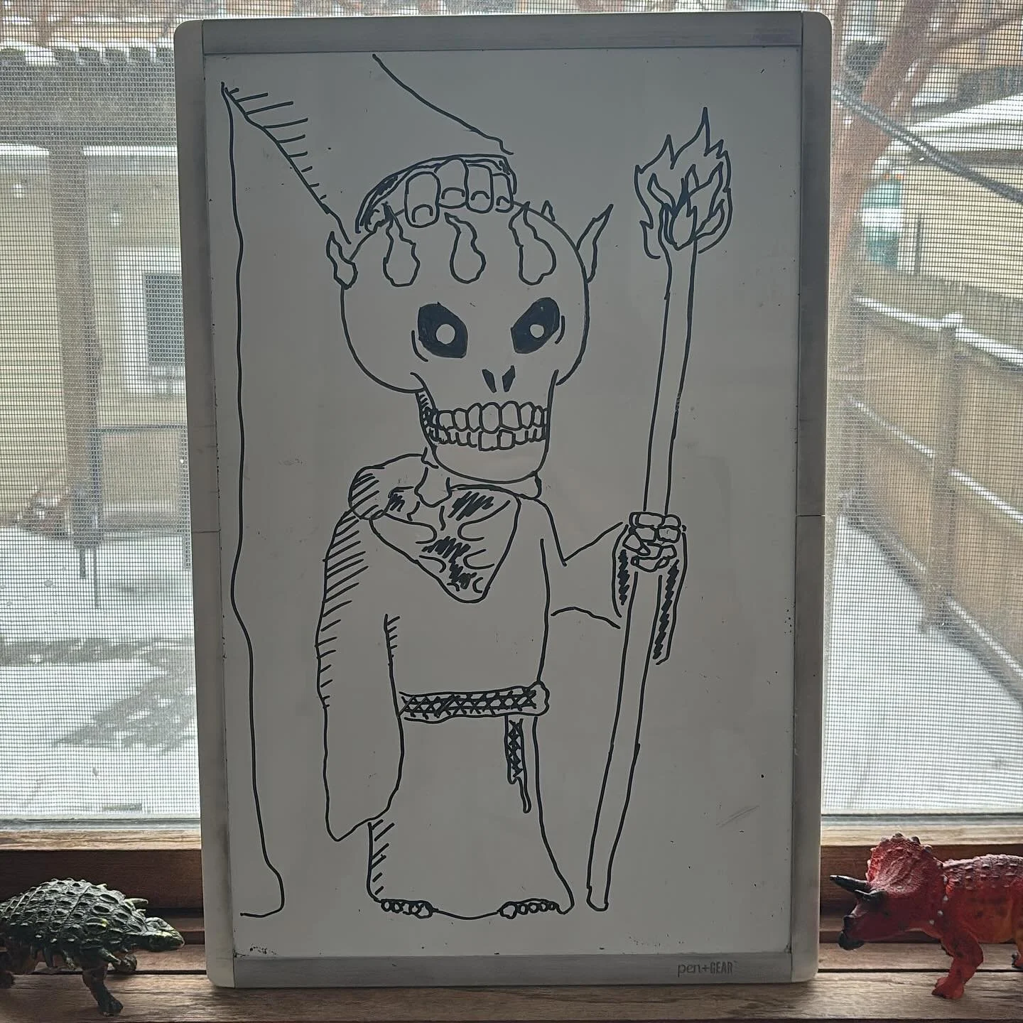 Just a lil necromancer guy