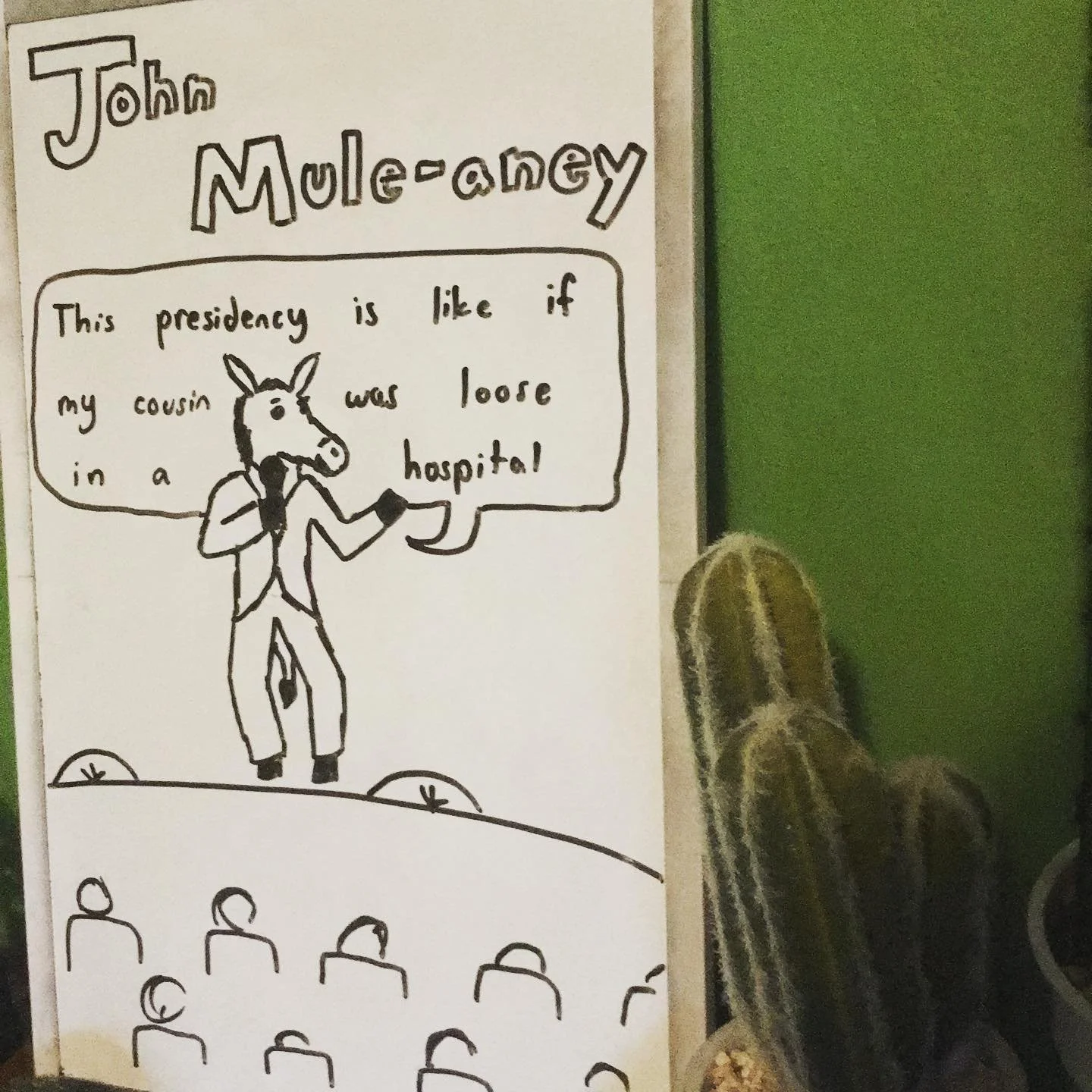 @johnmulaney #whiteboard #puns