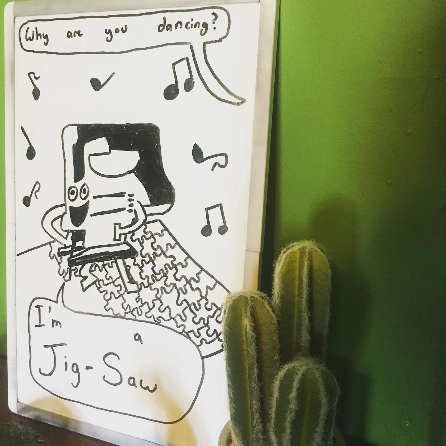 Don&rsquo;t be embarrassed if this one puzzles you a bit #whiteboard #puns