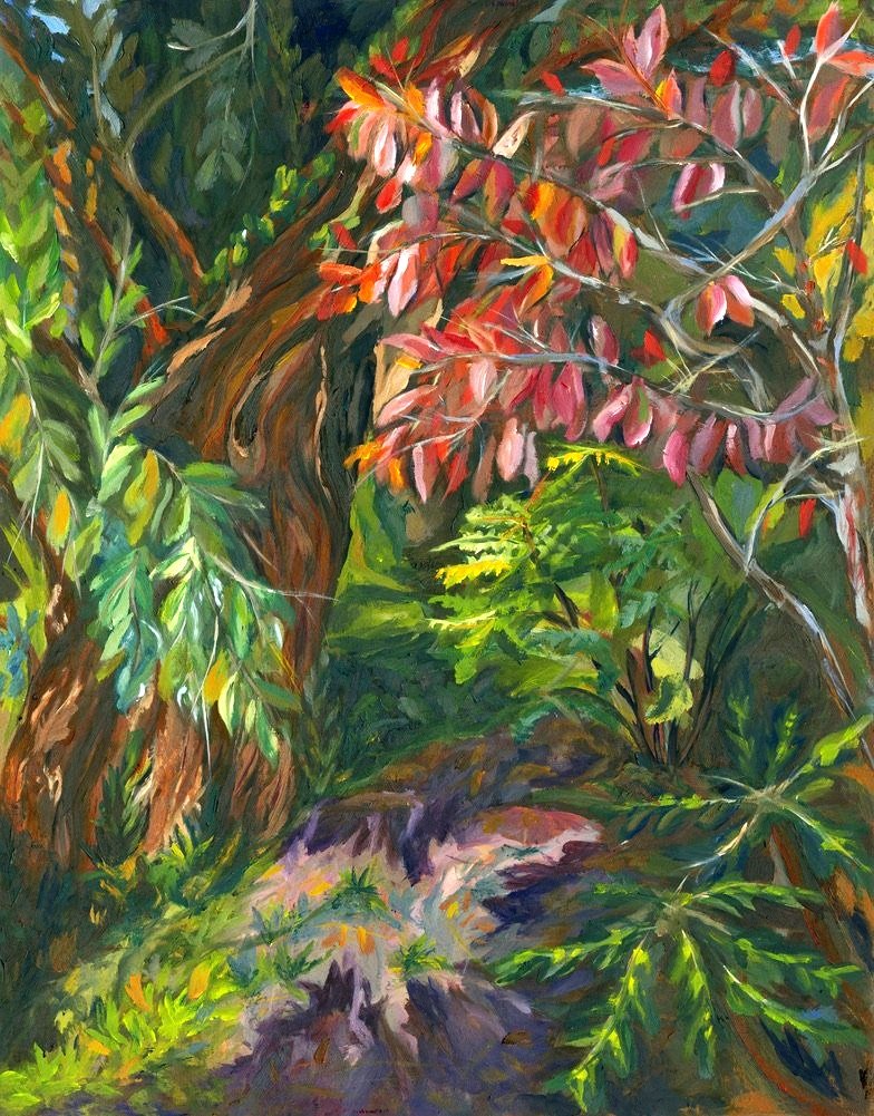 Behind GDS 2019, Oil on Canvas