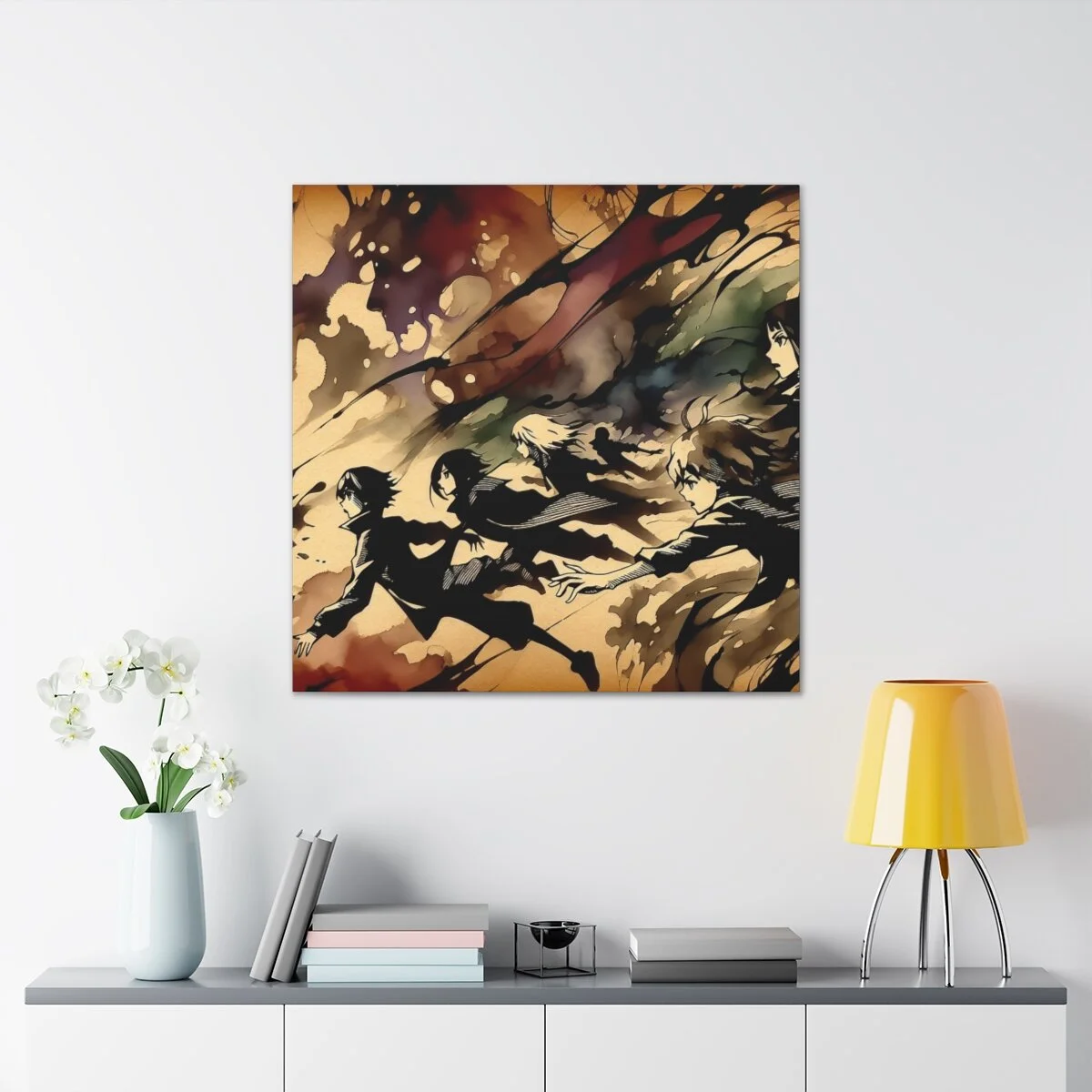 Saiyo Tasuke Canvas by Abstrac.tion Art