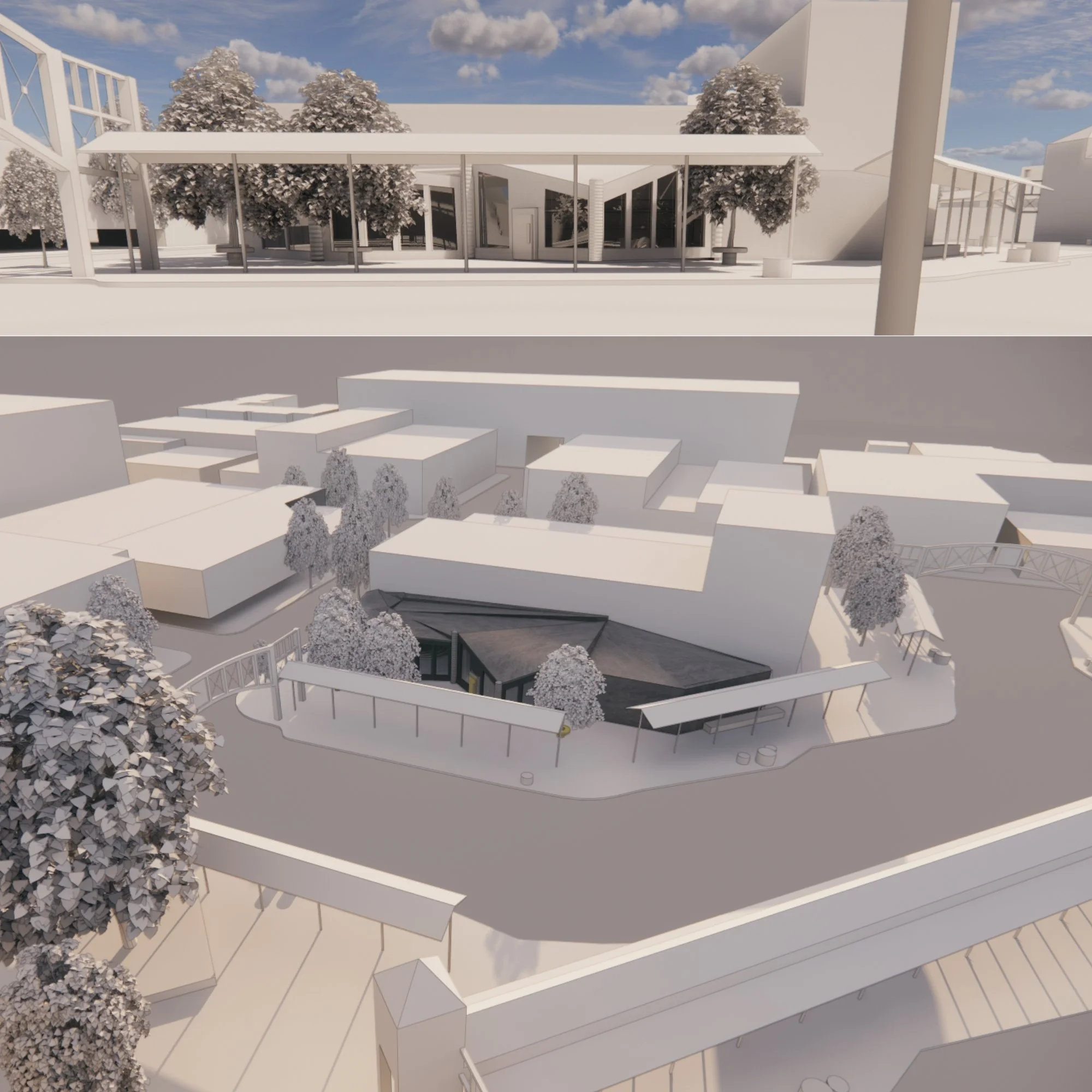 DESIGN PROPOSAL - SITE ENSCAPE RENDERINGS