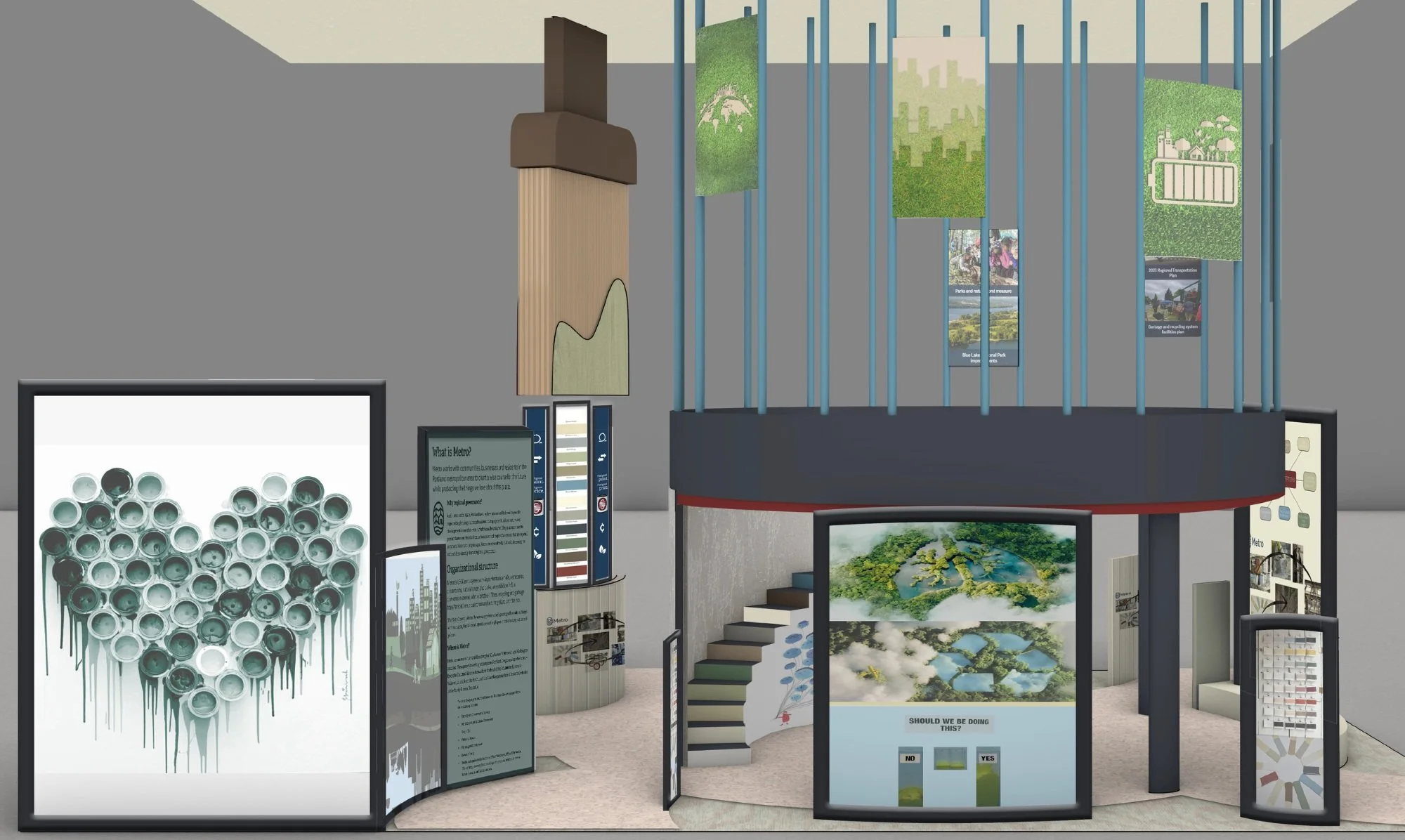 DESIGN PROPOSAL - PRIMARY RENDERED BOOTH ELEVATION