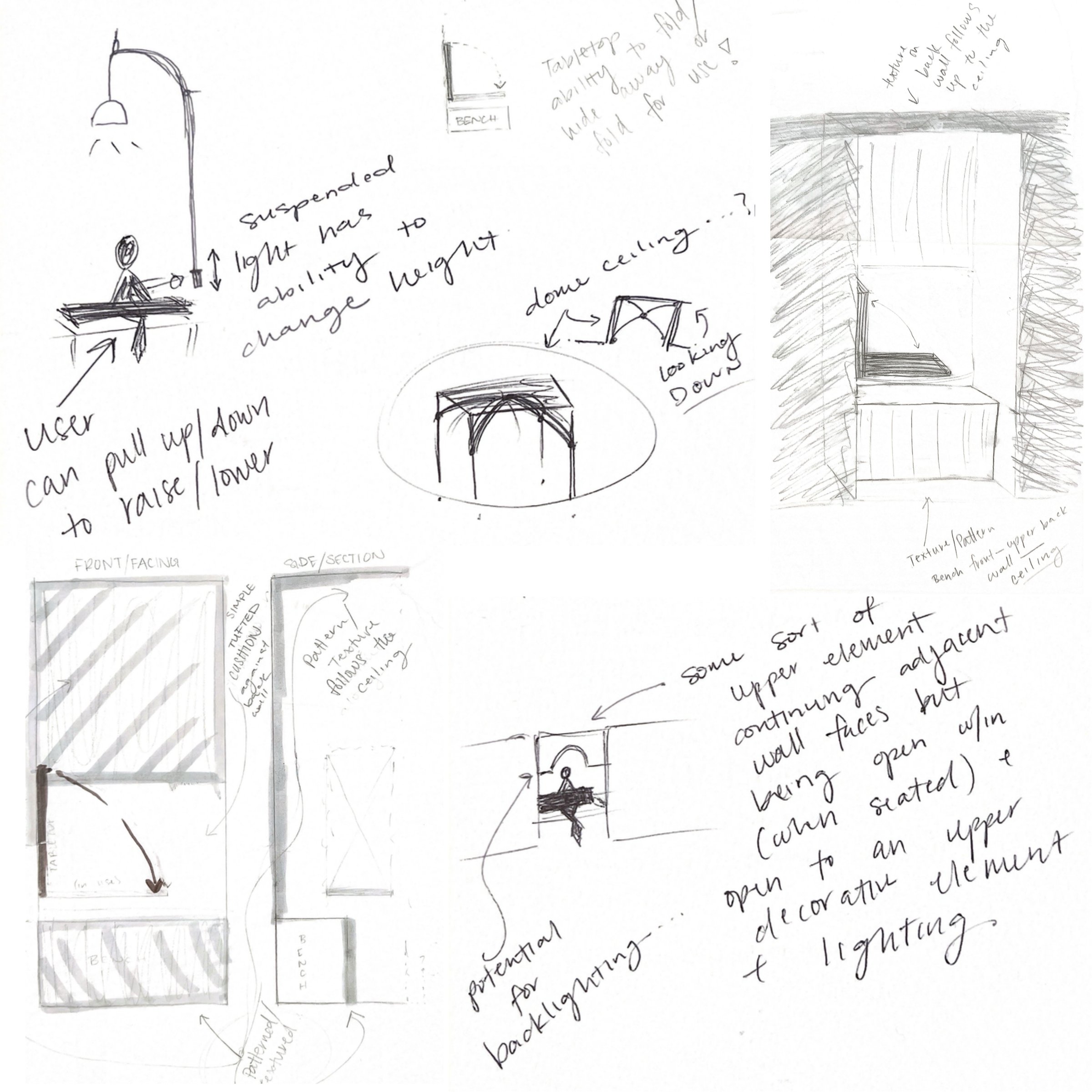 SCHEMATIC DESIGN - SKETCH BRAINSTORMING
