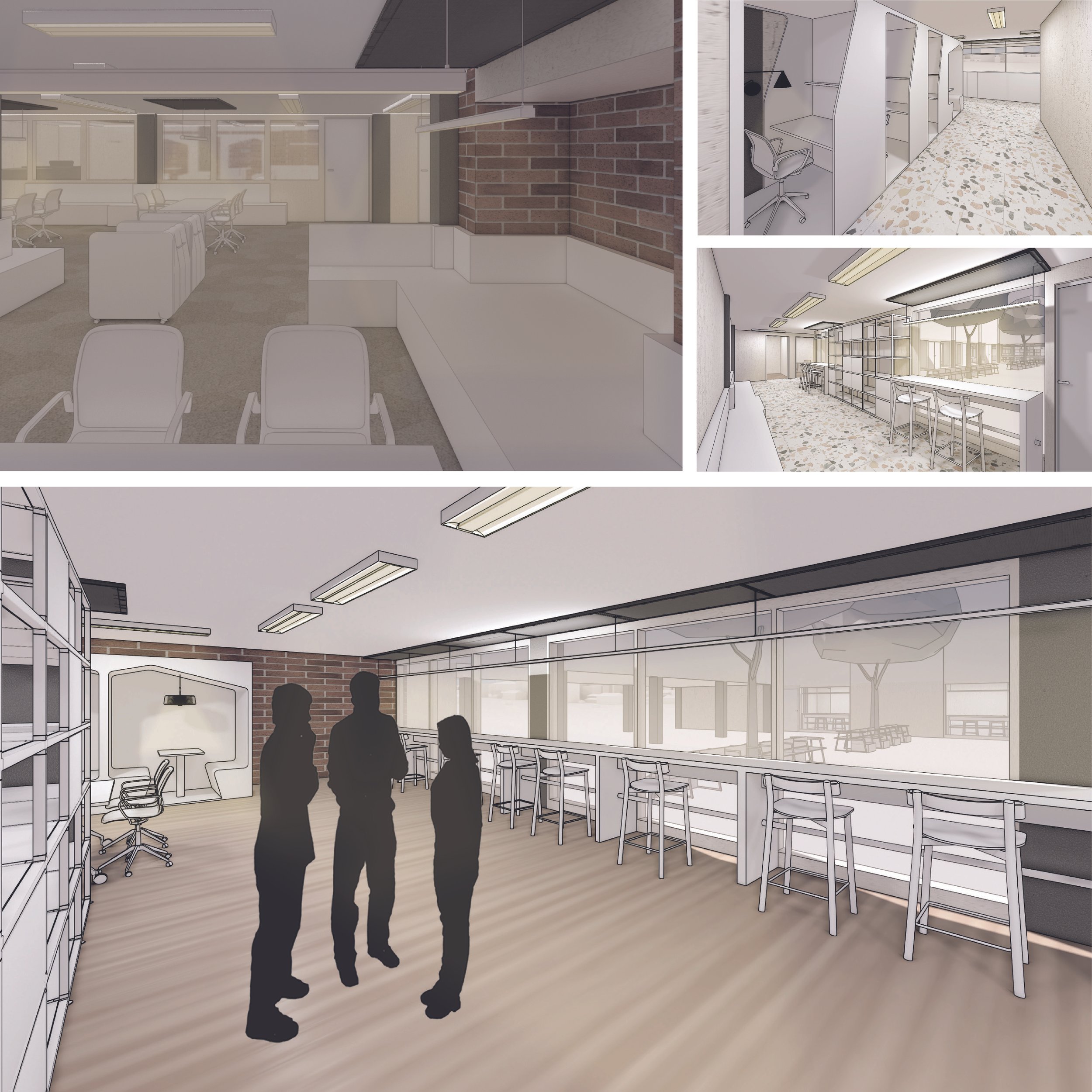 DESIGN PROPOSAL - INTERIOR RENDERINGS - II