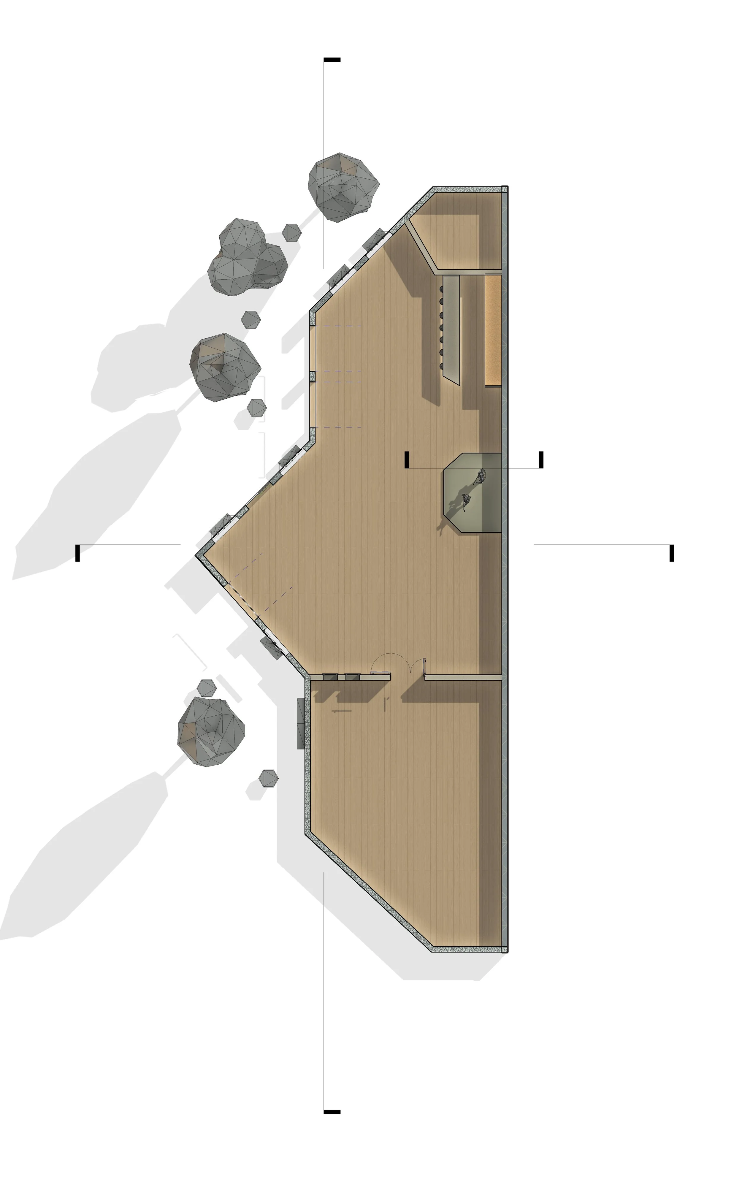 PROPOSED DESIGN - FLOORPLAN (NOT INCL. FURNISHINGS)