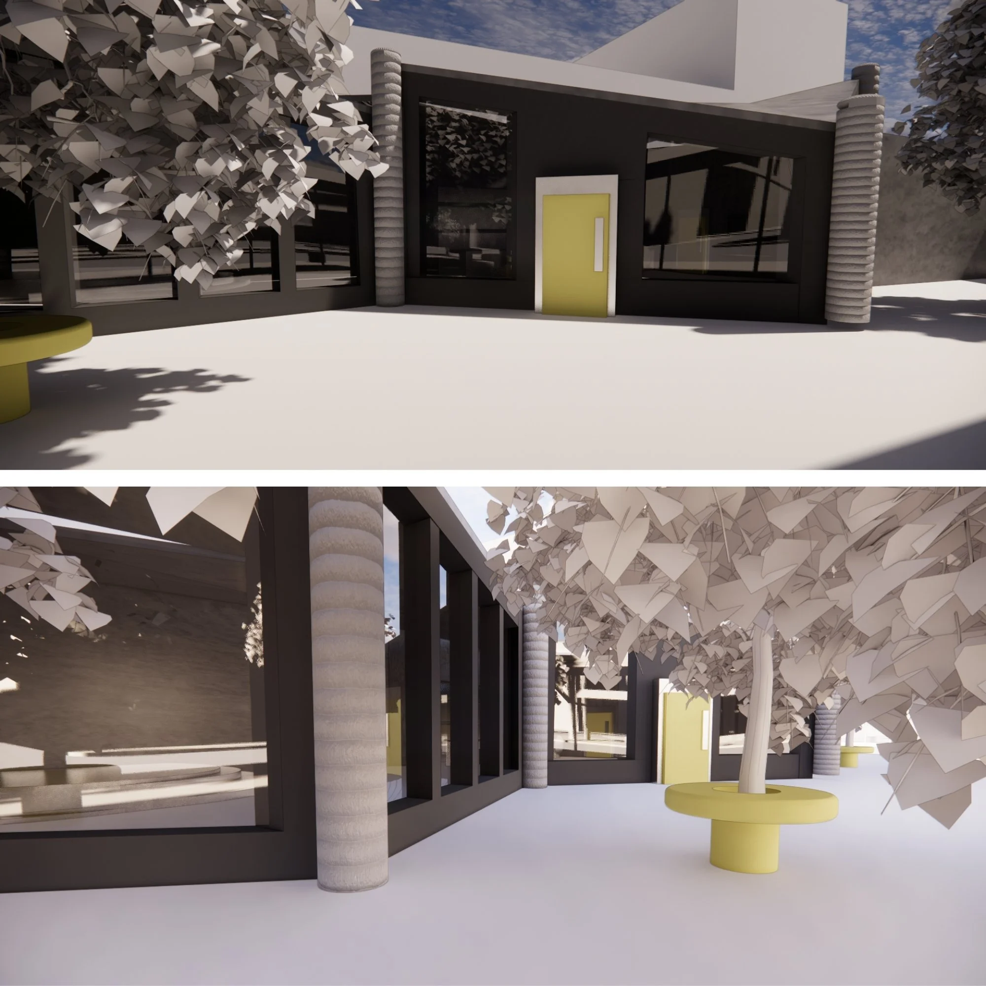 DESIGN PROPOSAL - EXTERIOR ENSCAPE RENDERINGS