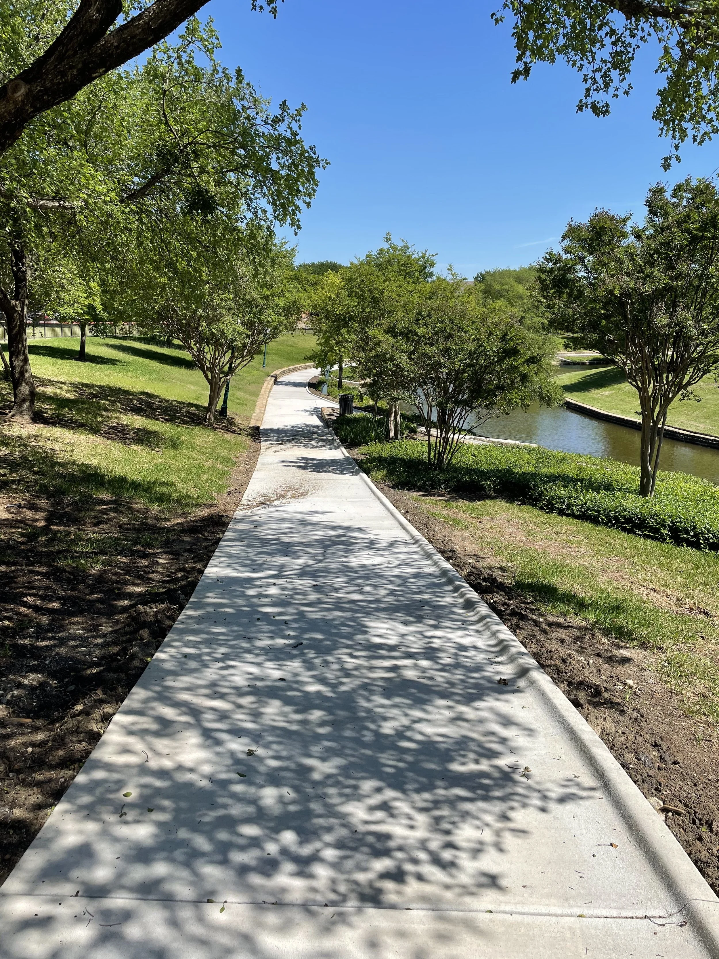 Irving Project - Concrete Pathway
