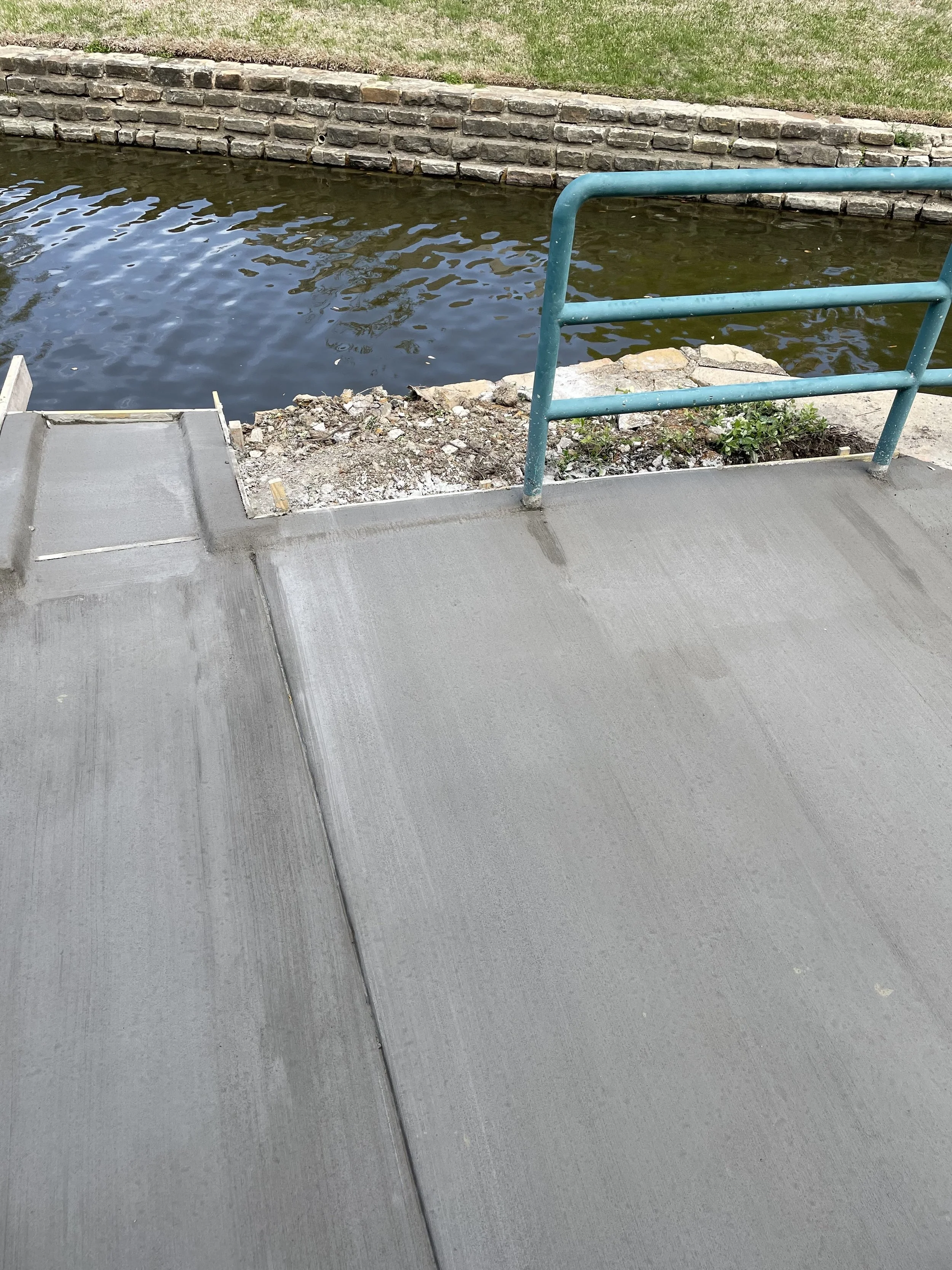 Irving Project - Concrete Pathway