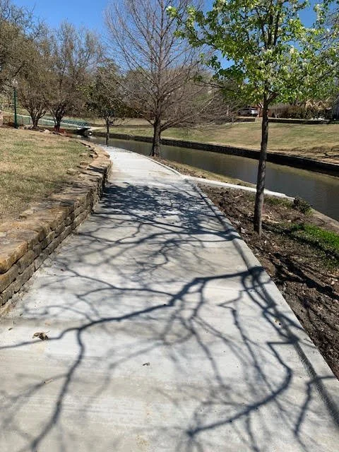 Irving Project - Concrete Pathway