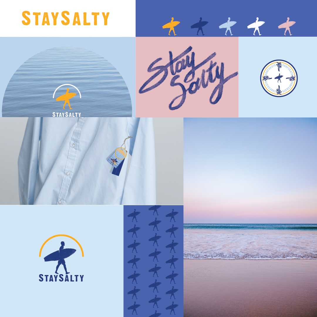 Branding colors, logos, and vibes