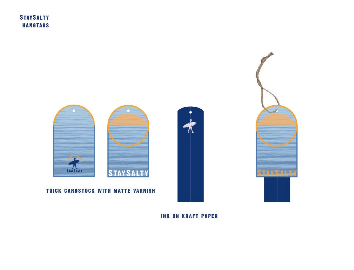 Stay Salty Apparel Tags