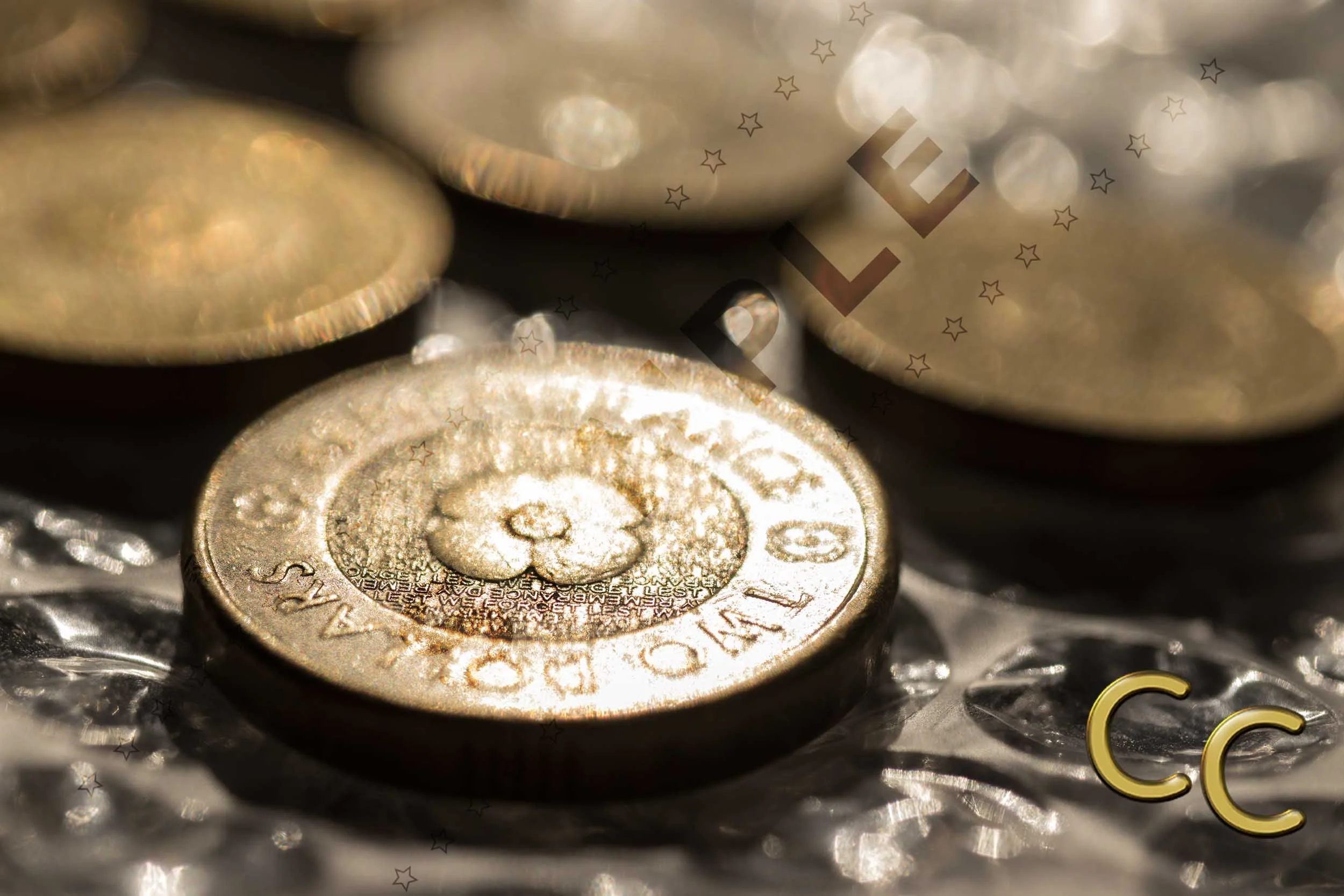 australian 2 dollar coin poppy design 2012 highlights