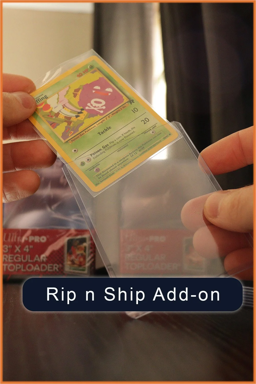 🎥 🔴 LIVE Rip n Ship ADD-ON: Extra Toploaders