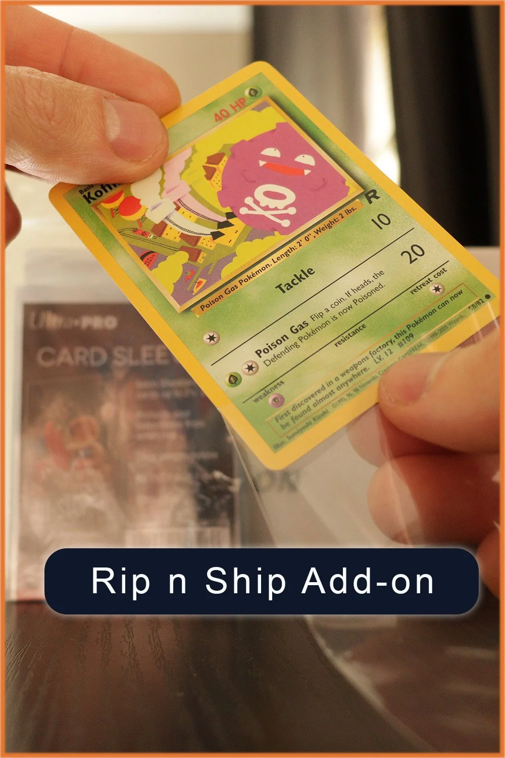 🎥 🔴 LIVE Rip n Ship ADD-ON: Extra Penny Sleeves
