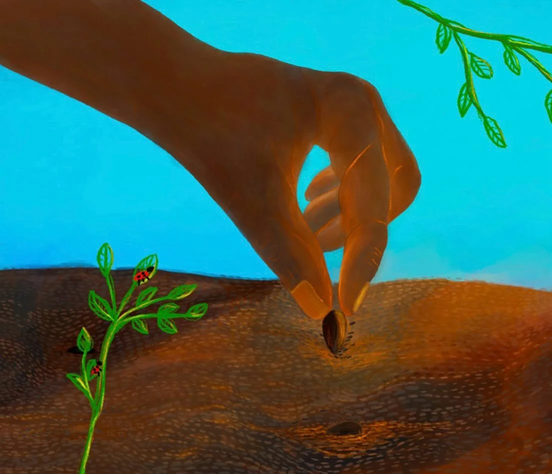 My kiddos returned to school today, and I&rsquo;m overjoyed because I can finally dedicate (uninterrupted) time to creating the art I need. lol!

On a different note, I&rsquo;m sharing one of my favorite pages from our book, &ldquo;The Gabi That Girm