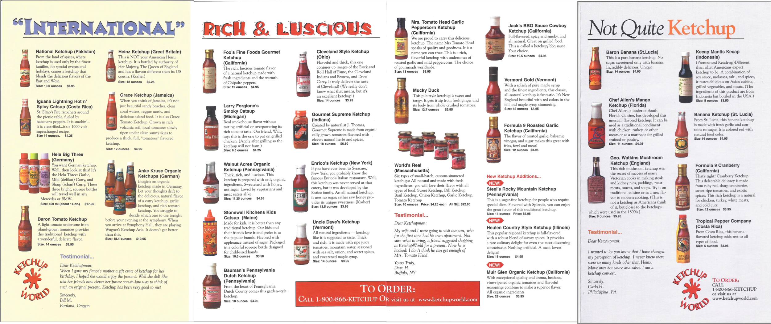 Ketchup World Product Brochure