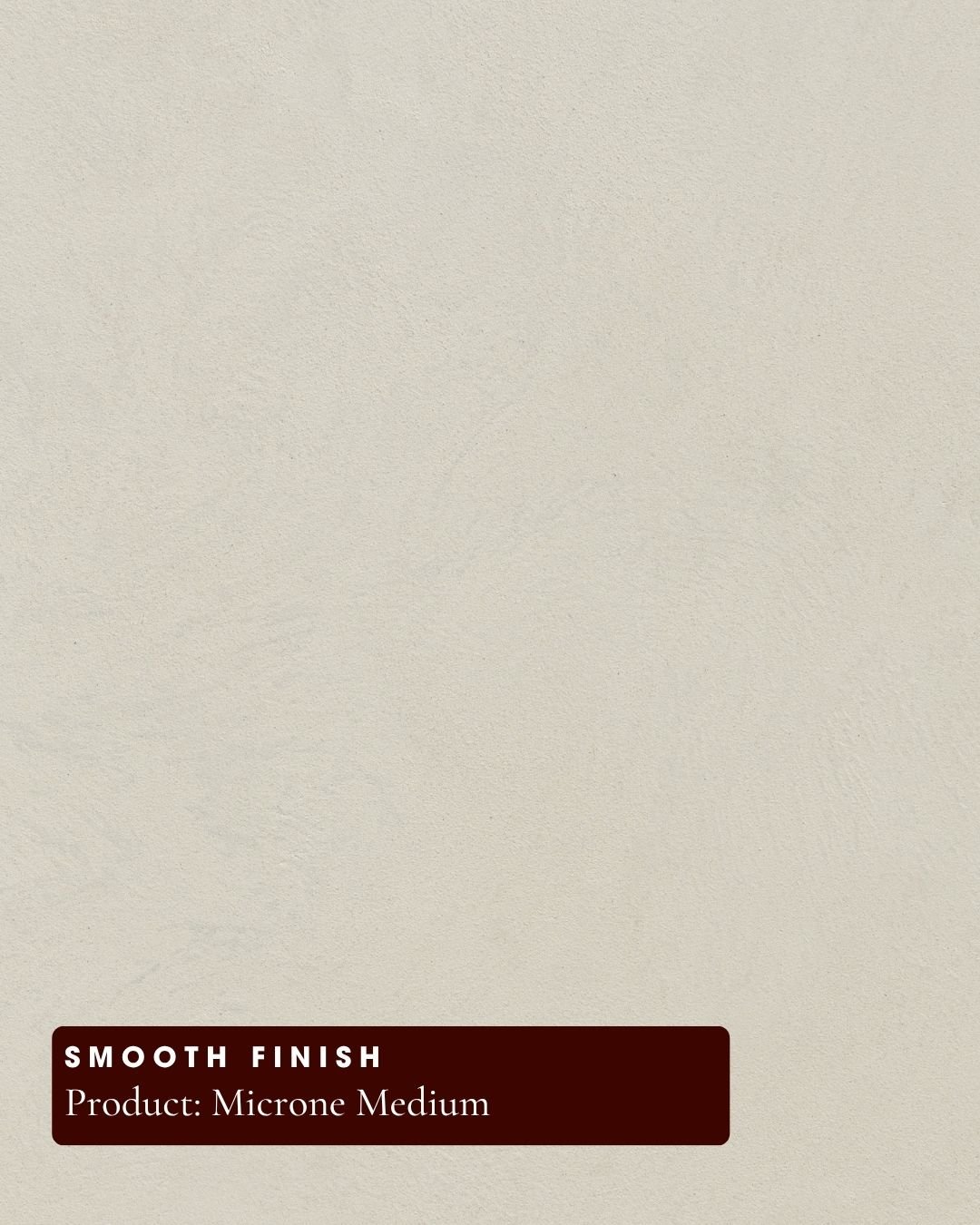 Smooth Microcement Texture Finish
