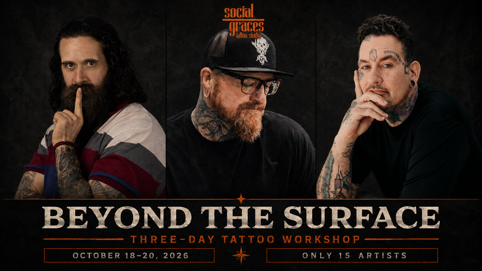 Beyond the Surface: An Exclusive Three-Day Tattoo Workshop