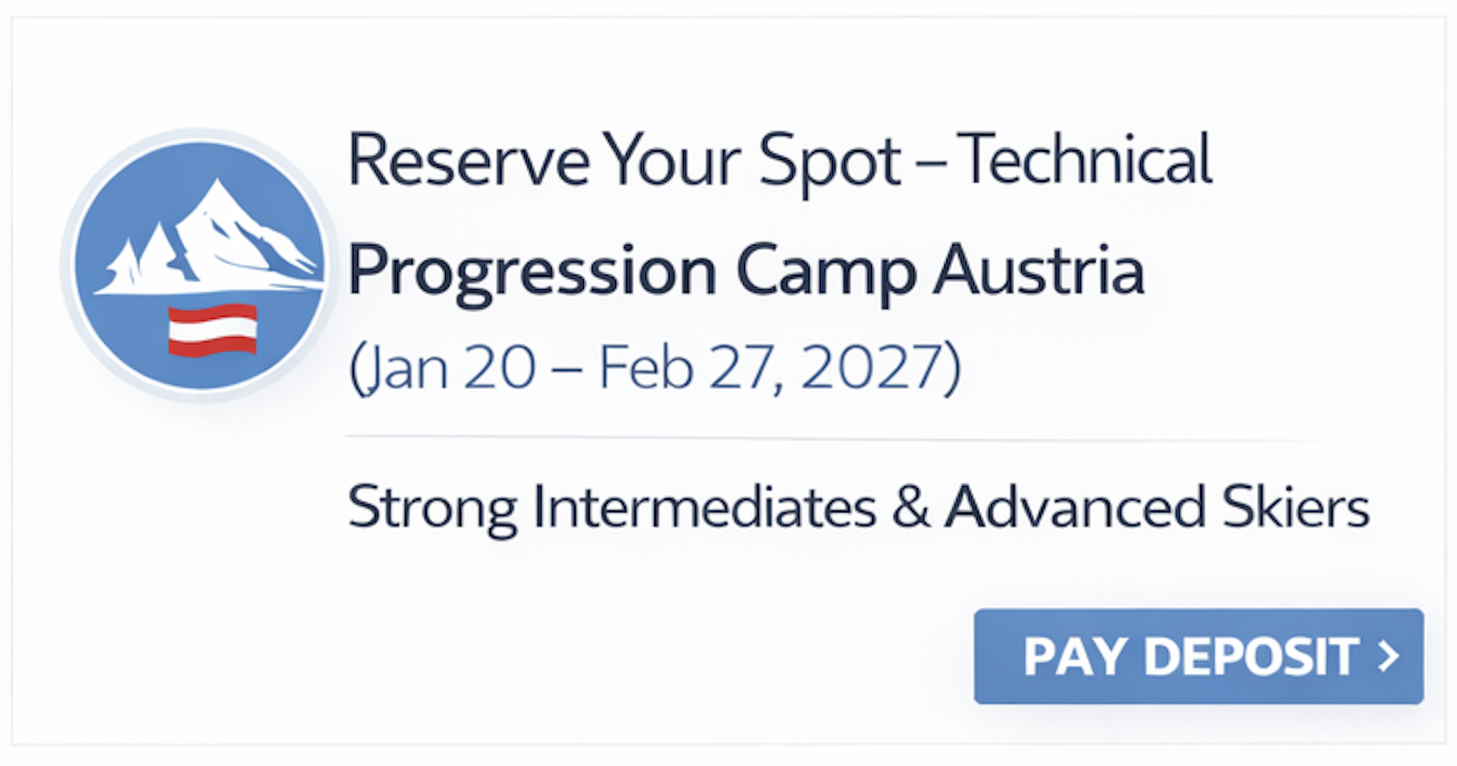 Austria Technical Progression Camp Feb 2027 – Deposit to Secure Your Place (Feb 20 – Feb 27)