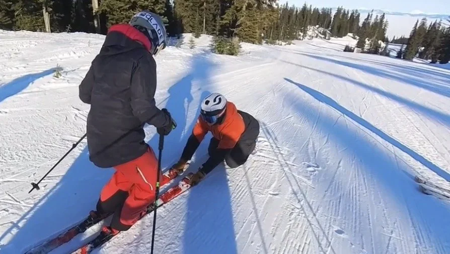 ski coaching