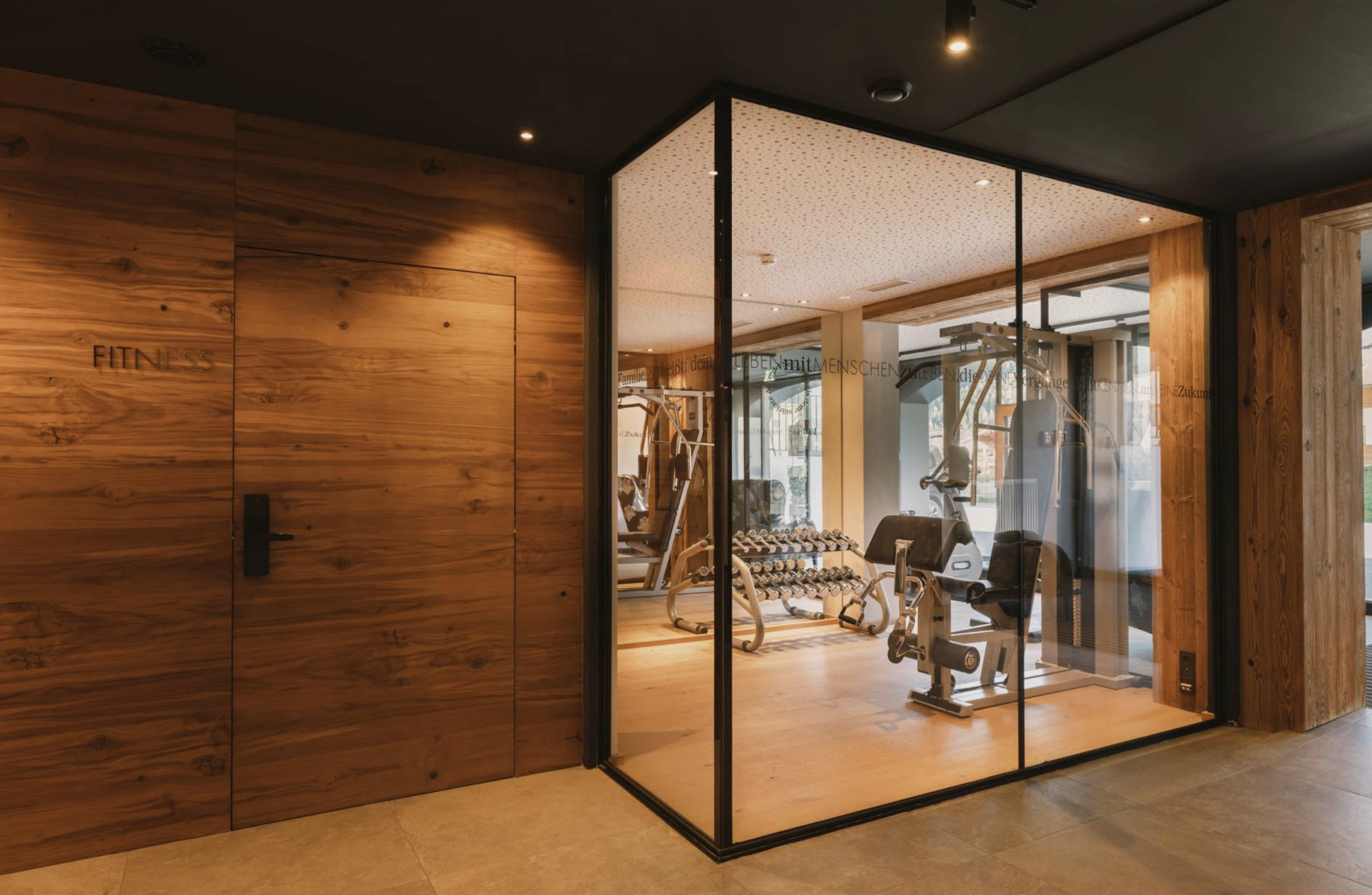 Ski camp gym