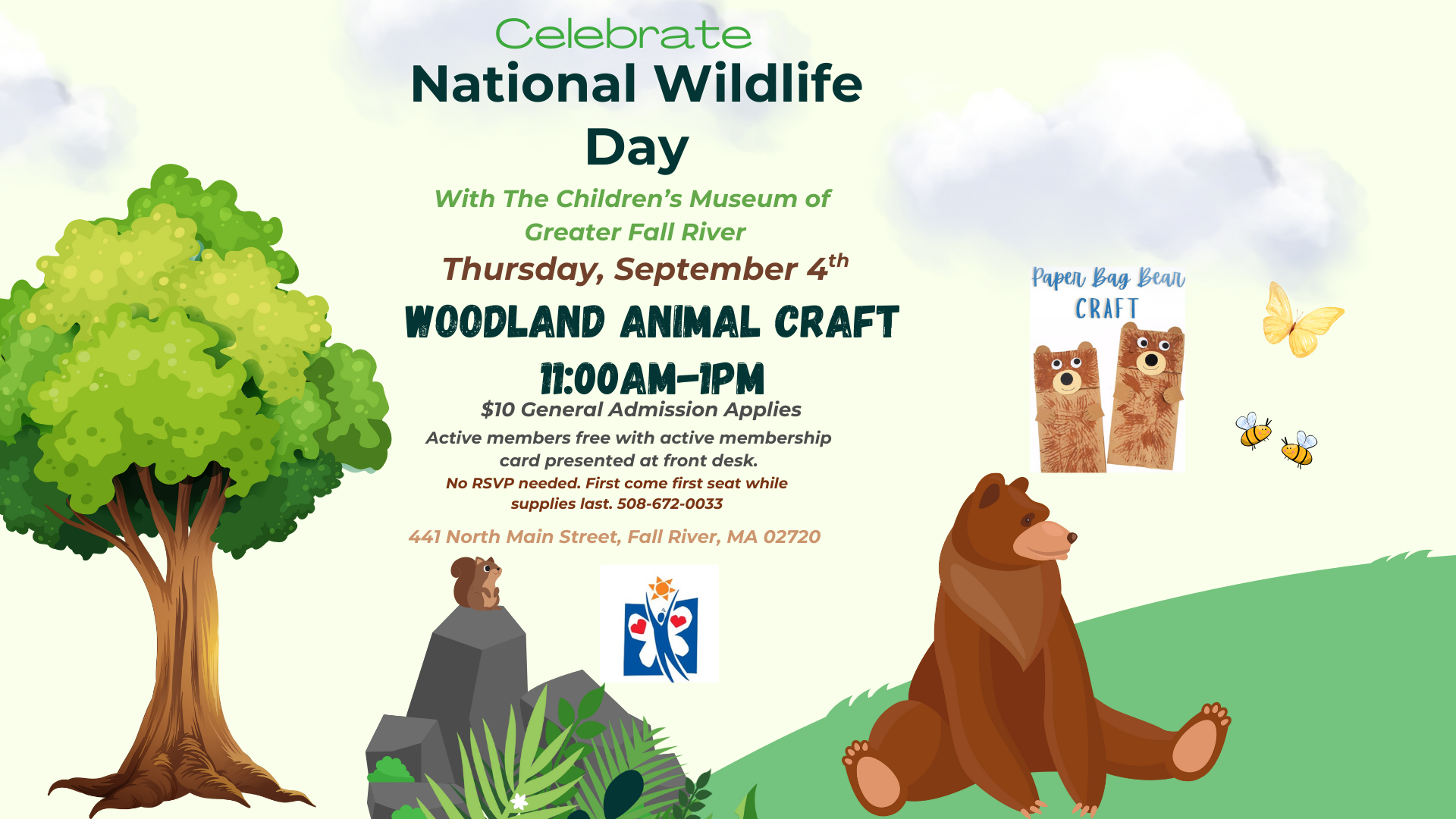 National Wildlife Day/Woodland Bear Activity