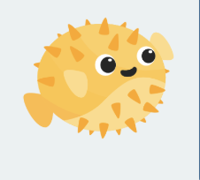 FORK-PAINTED PUFFERFISH