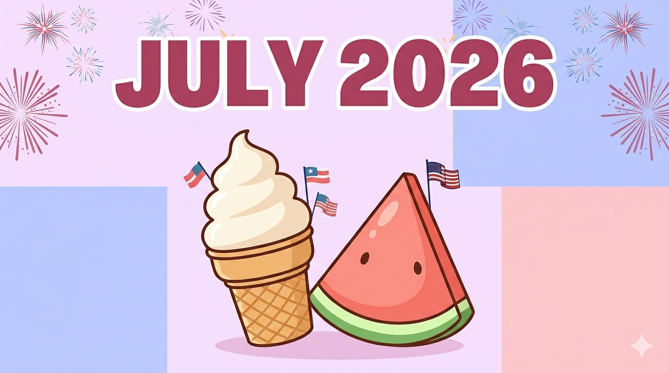 JULY CALENDAR