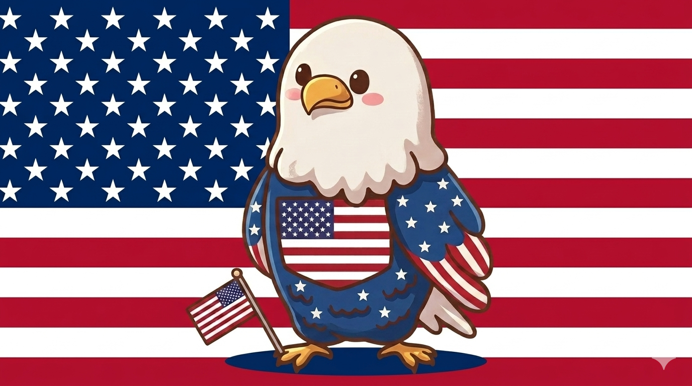 PAPER PLATE FLAG