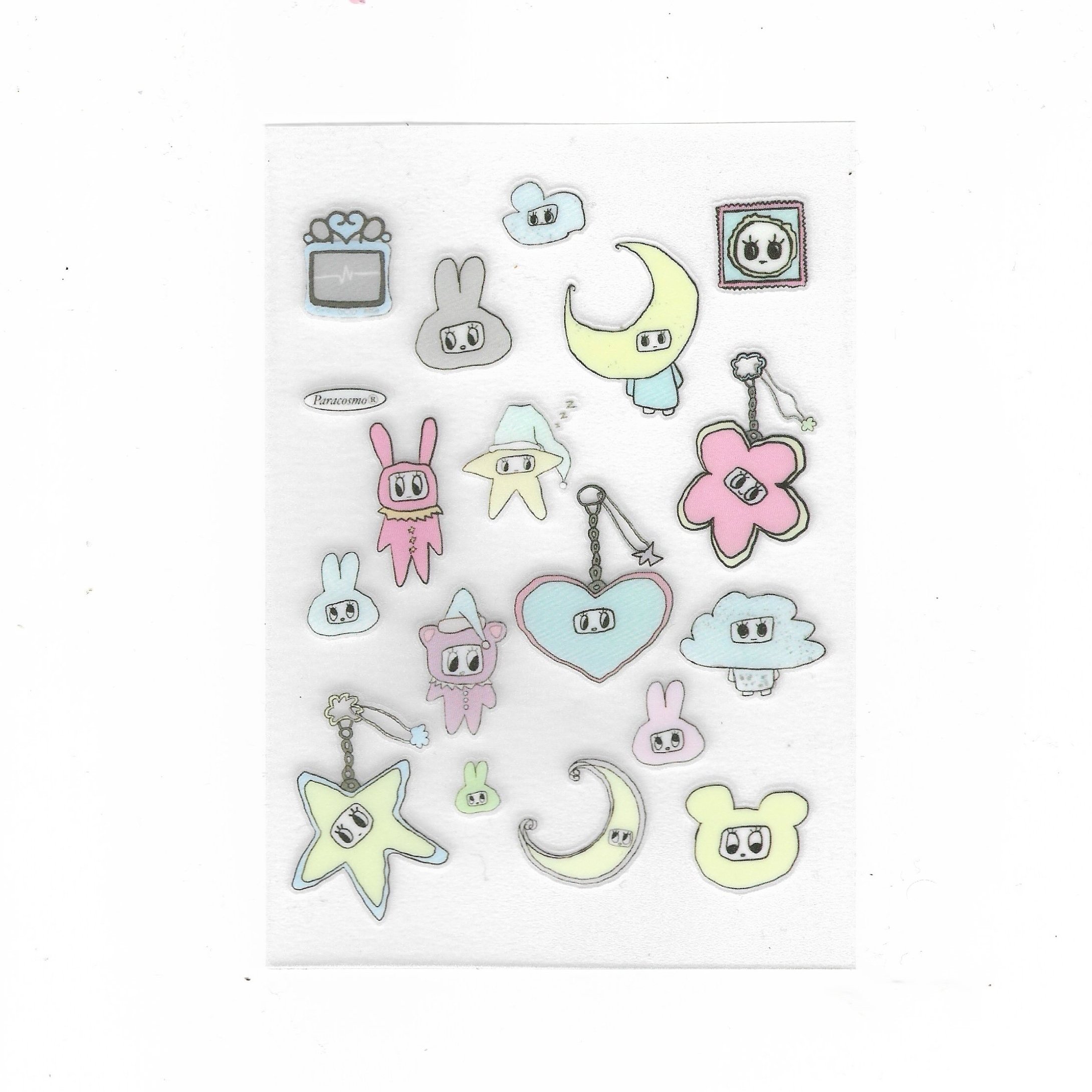 Tewbie Miscellaneous Sticker Sheet