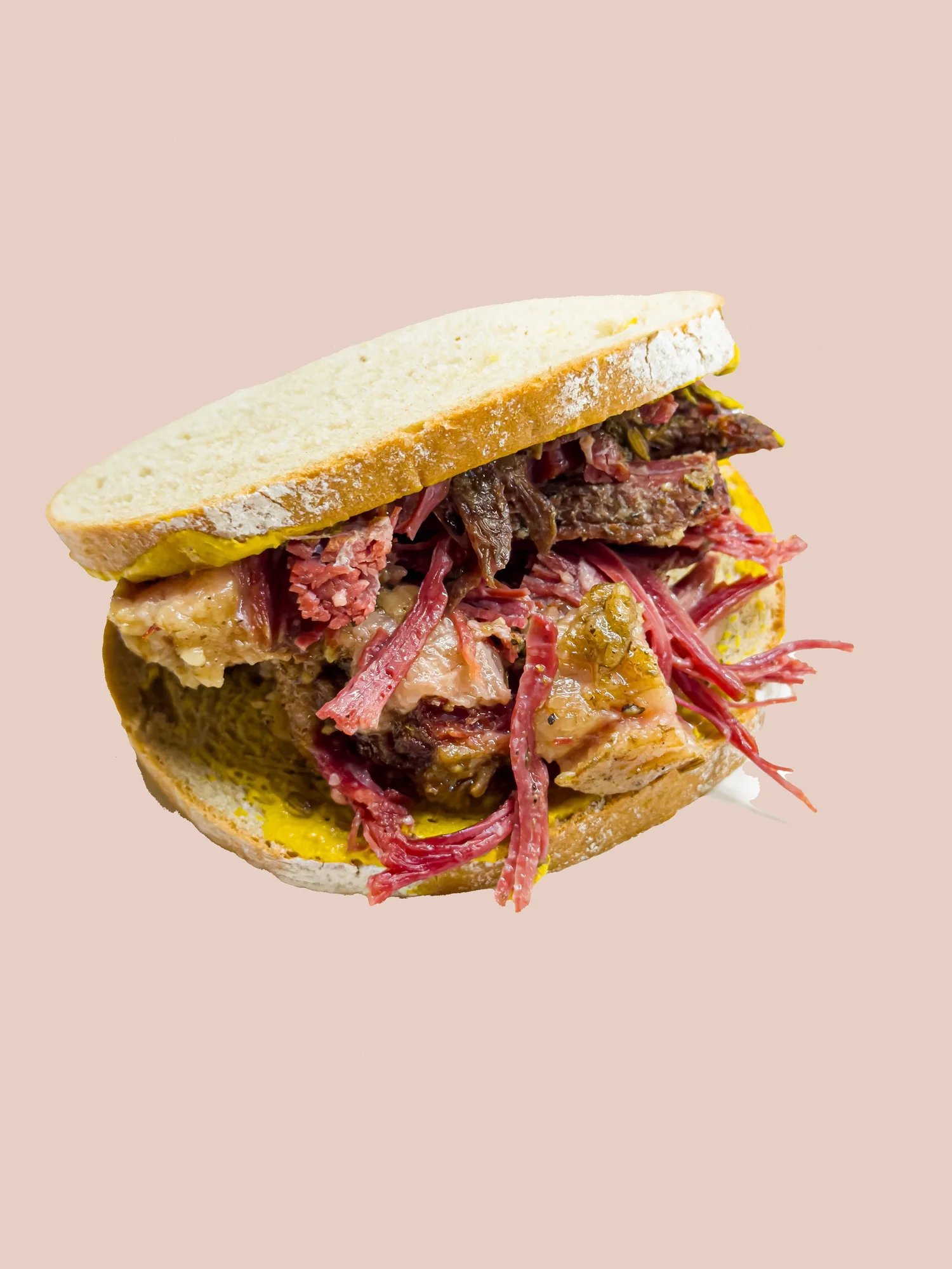 schwartz’s smoked meat sandwich