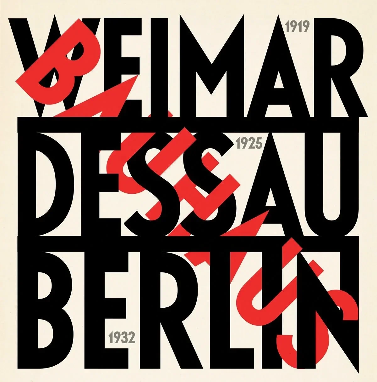 Weimar - Dessau - Berlin