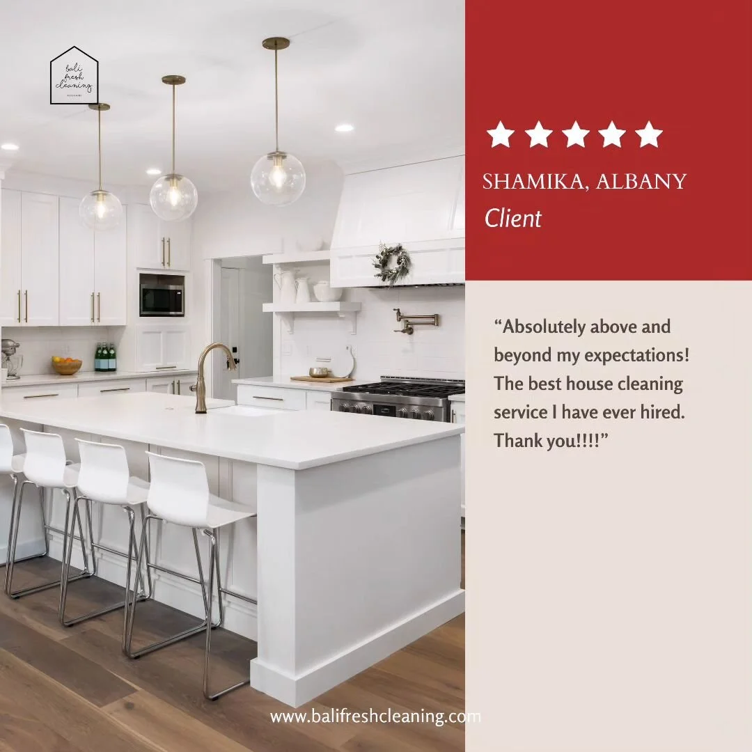 Real homes, real transformations! 🏡✨ Our clients speak volumes about the magic we bring to their spaces. Swipe to hear their stories and experience the joy of a clean, refreshed home with Bali Fresh Cleaning. Your satisfaction is our success! 💬🌟

