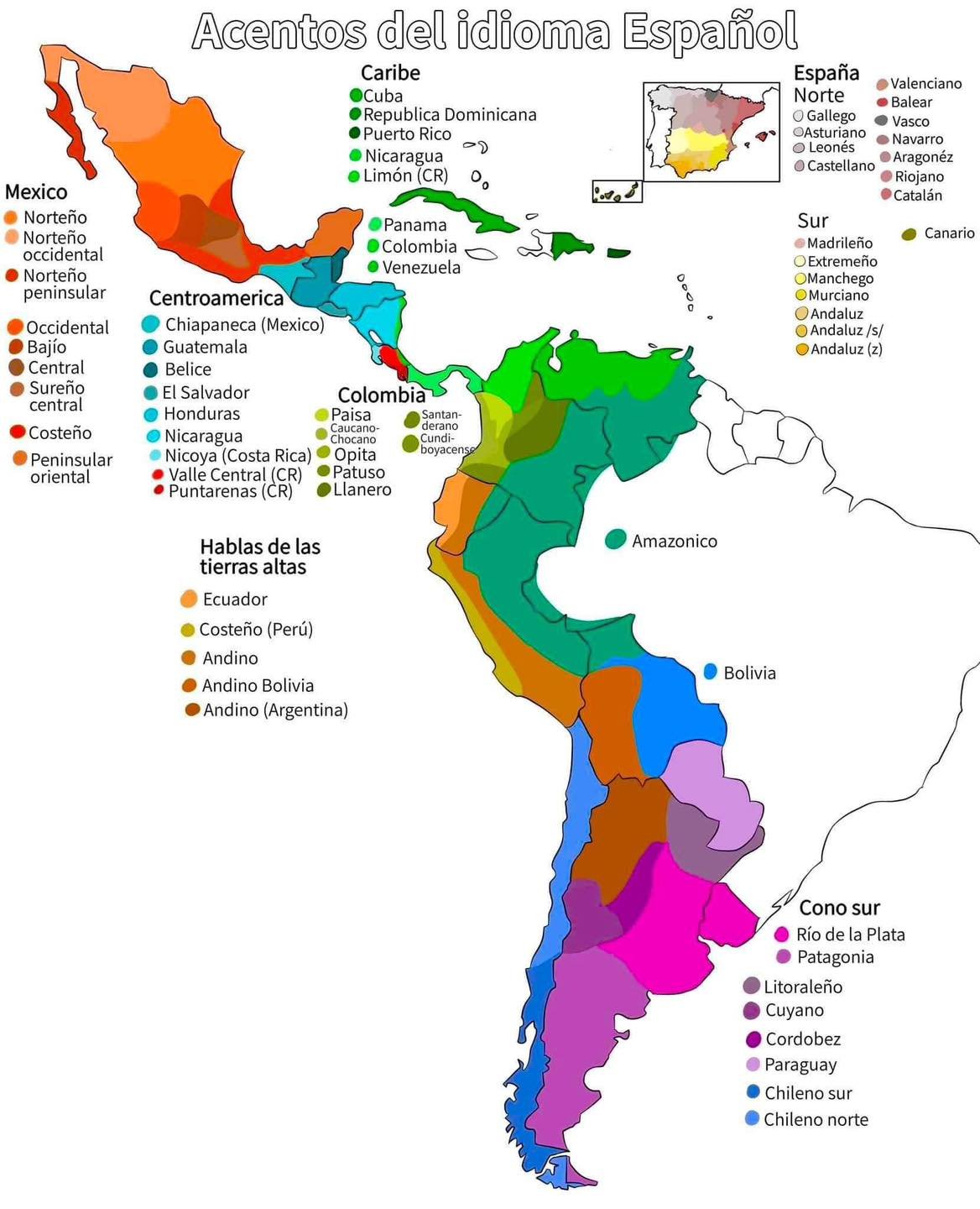 &iquest;Cu&aacute;l es menos f&aacute;cil para ti? Todxs estamos acostumbradxs a alguno y otros nos suenan muy diferentes, pero siempre nos entendemos.

Aprende espa&ntilde;ol con N&oacute;mada y plat&iacute;canos qu&eacute; acentos conoces.

#sanmig